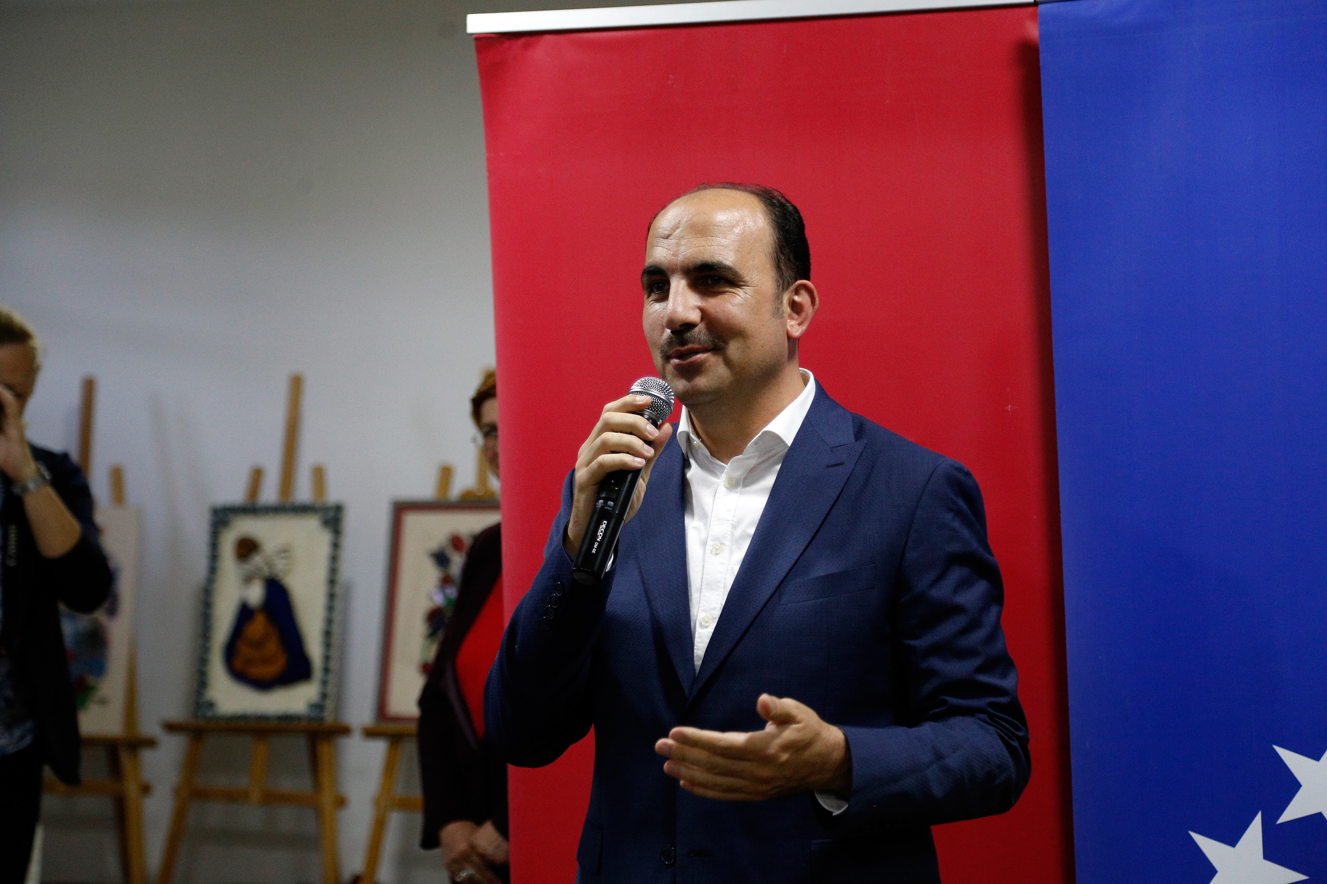 Başkan Altay Saraybosna KOMEK Sergisinin Açılışını Yaptı