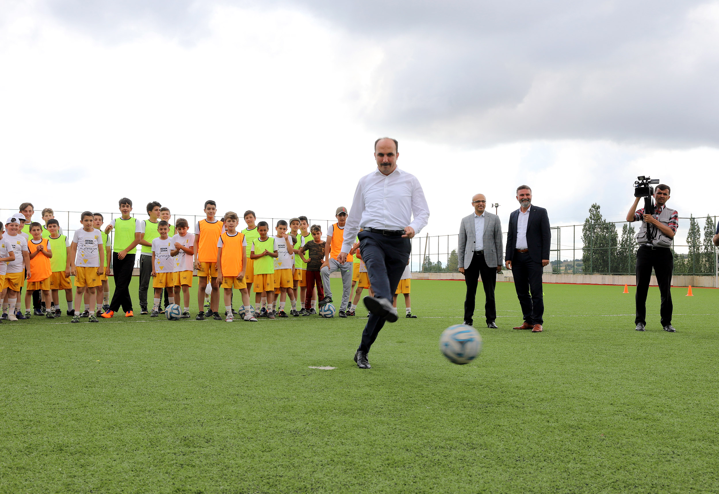 Başkan Altay Yaz Spor Okulu Öğrencileriyle Buluştu