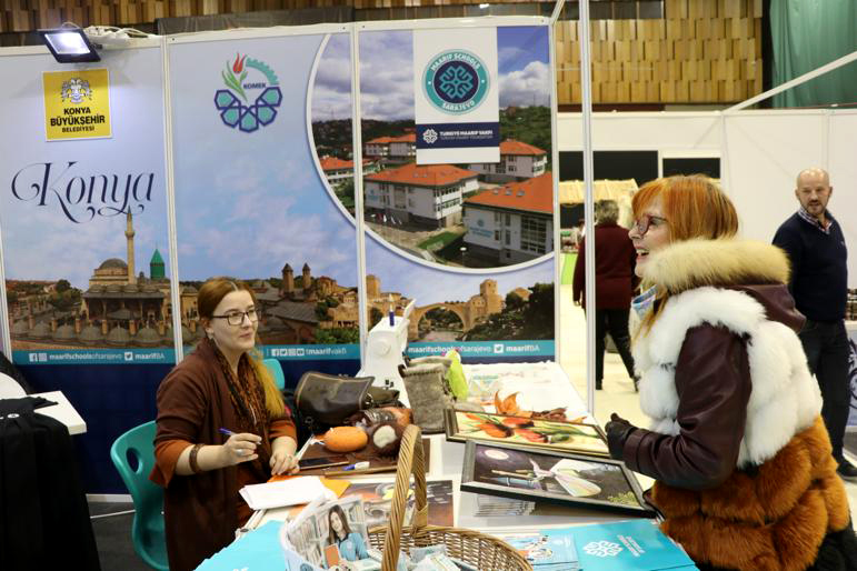Saraybosna KOMEK'te Üretilen Ürünler Fuarda Görücüye Çıktı