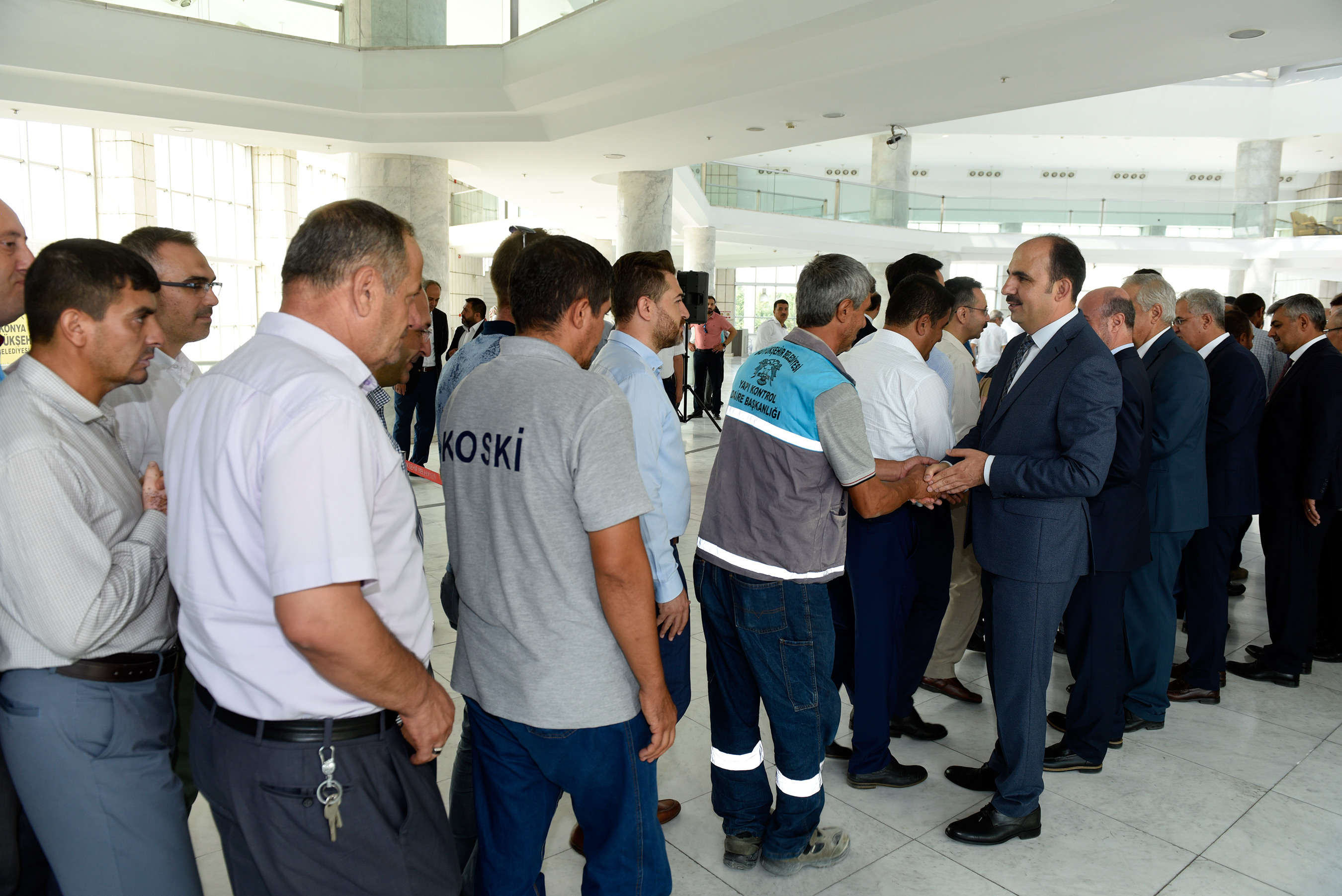 Büyükşehir ve Merkez İlçe Belediyeleri Bayramlaştı