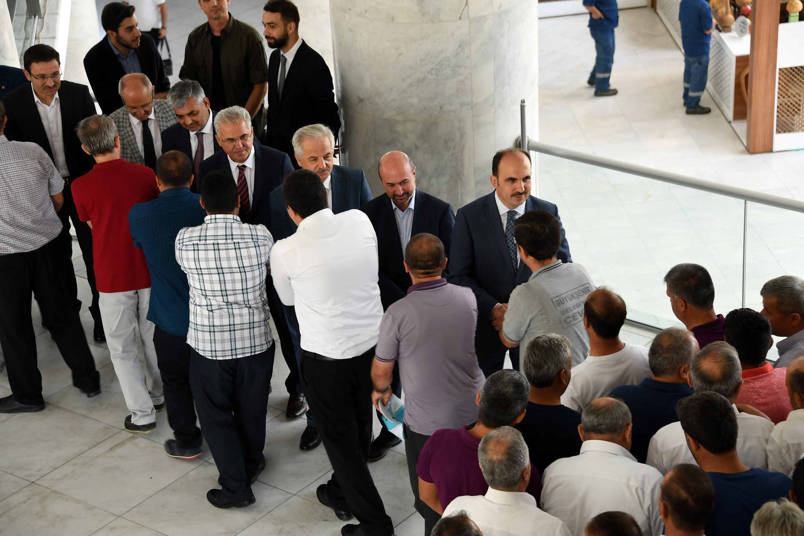 Büyükşehir ve Merkez İlçe Belediyeleri Bayramlaştı