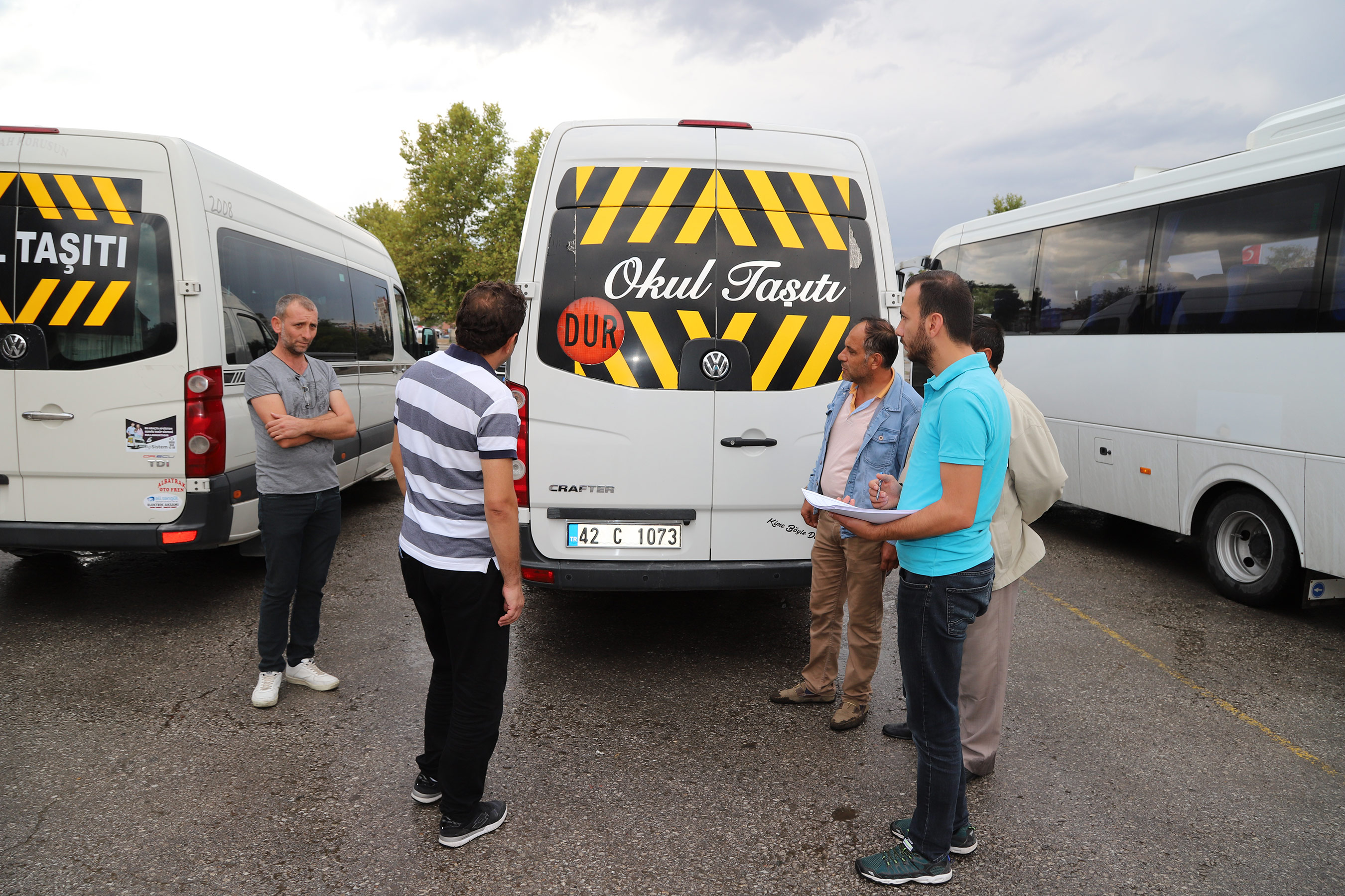 Büyükşehir'den Okul Servis Araçlarına Sıkı Denetim