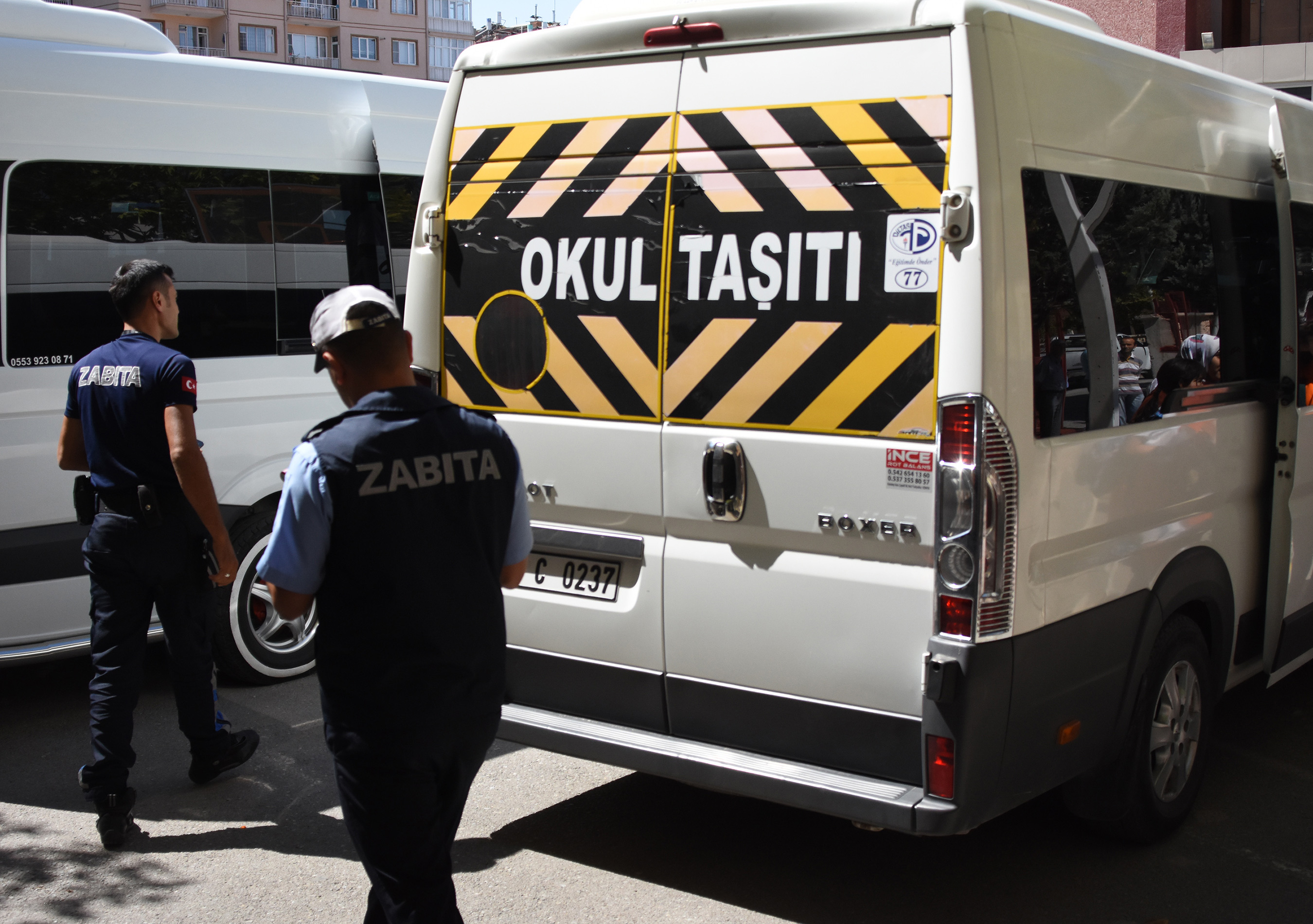 Büyükşehir'den Okul Servis Araçlarına Sıkı Denetim