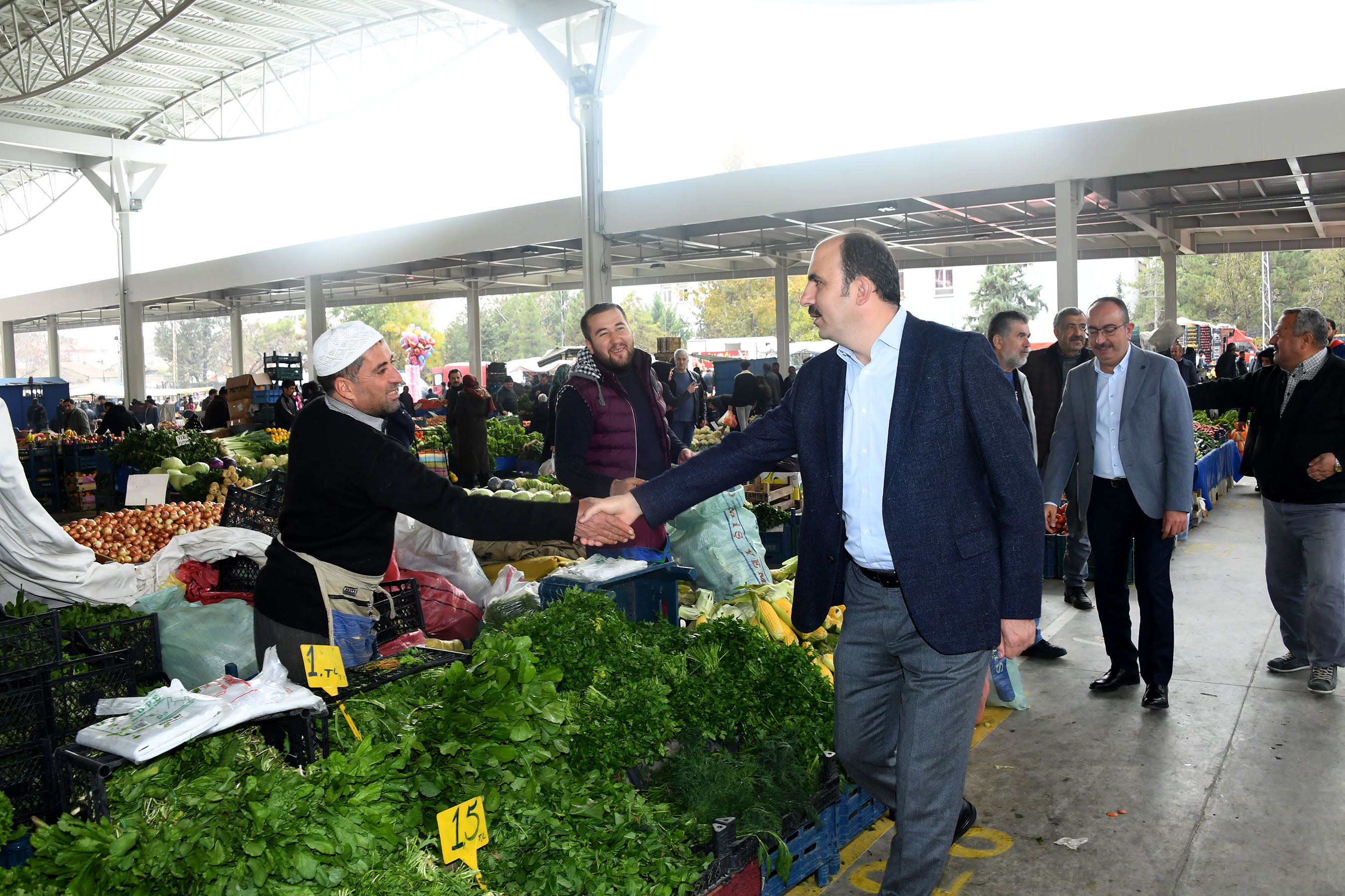 'Amacımız Esnafımızın ve Vatandaşımızın Daha İyi Şartlarda Alışveriş Yapabilmesi'
