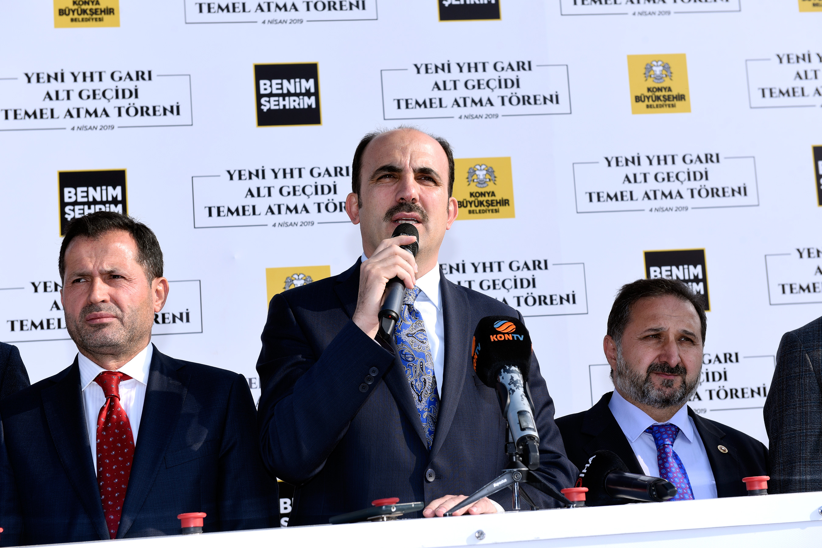 Başkan Altay Mazbatayı Aldığı Gün Alt Geçit Temeli Attı