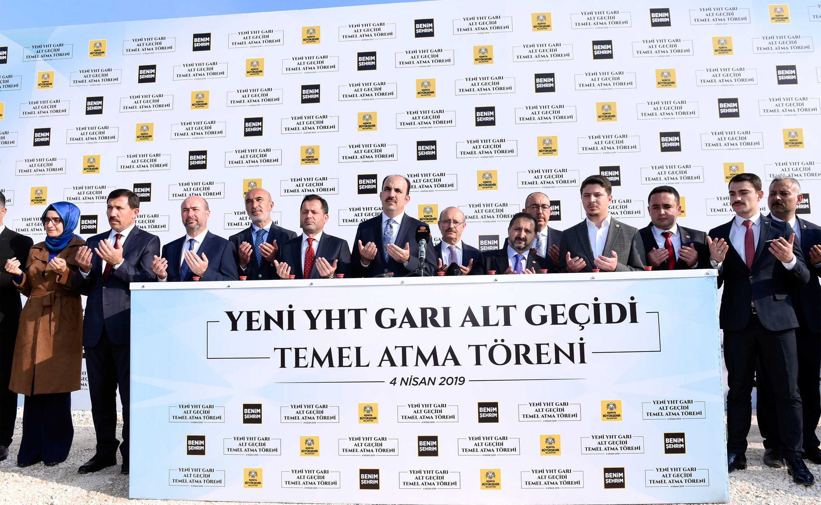 Başkan Altay Mazbatayı Aldığı Gün Alt Geçit Temeli Attı