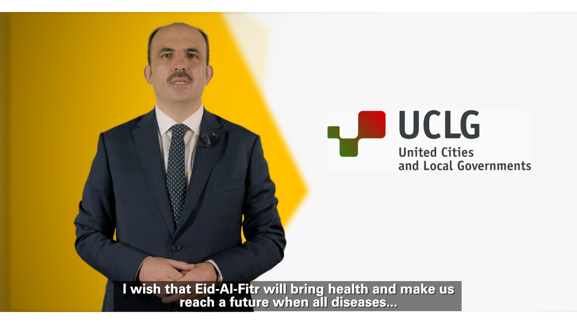 UCLG Eş Başkanı ve TDBB Başkanı Altay'dan Dünya Belediyelerine Bayram Mesajı 