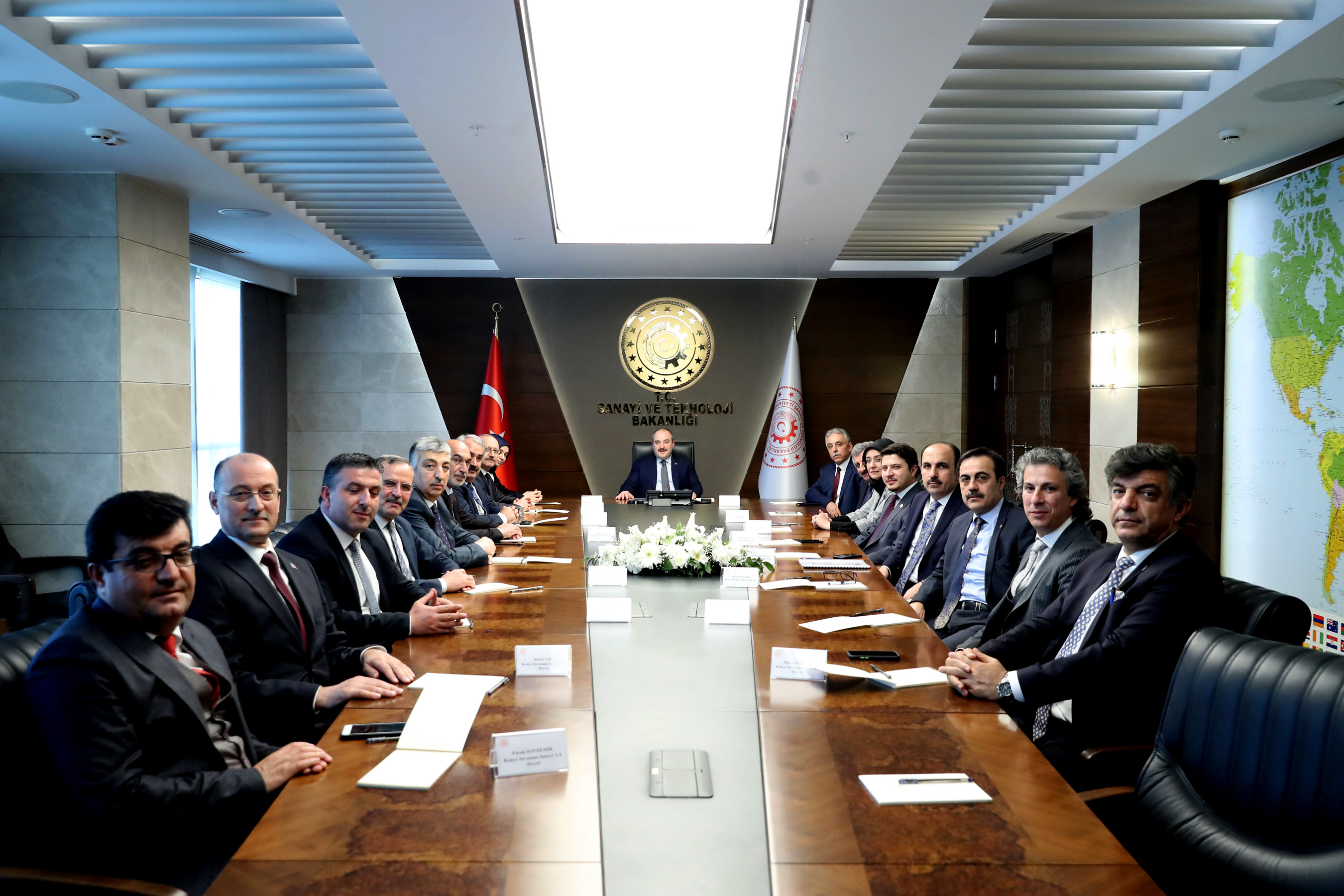Bakanlarla Konya Yatırımları Konuşuldu