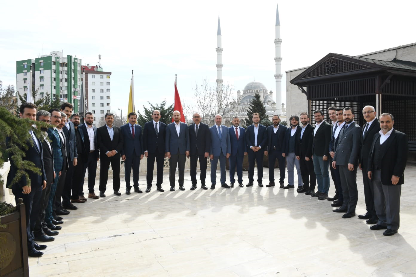 Bilal Erdoğan Başkan Altay'ı Ziyaret Etti