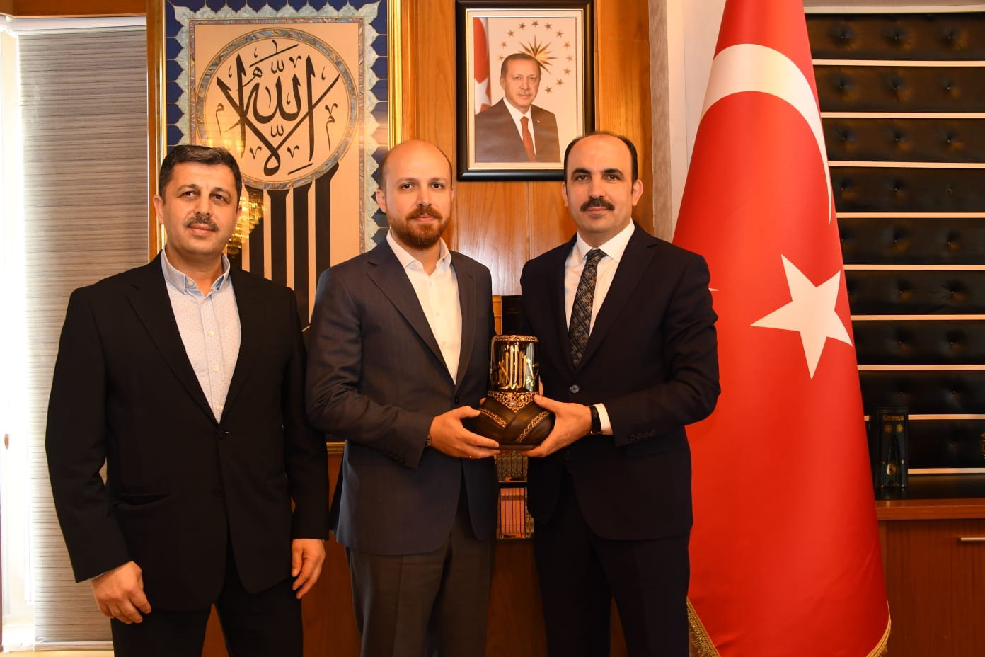 Bilal Erdoğan Başkan Altay'ı Ziyaret Etti