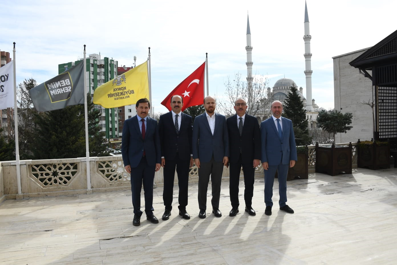 Bilal Erdoğan Başkan Altay'ı Ziyaret Etti