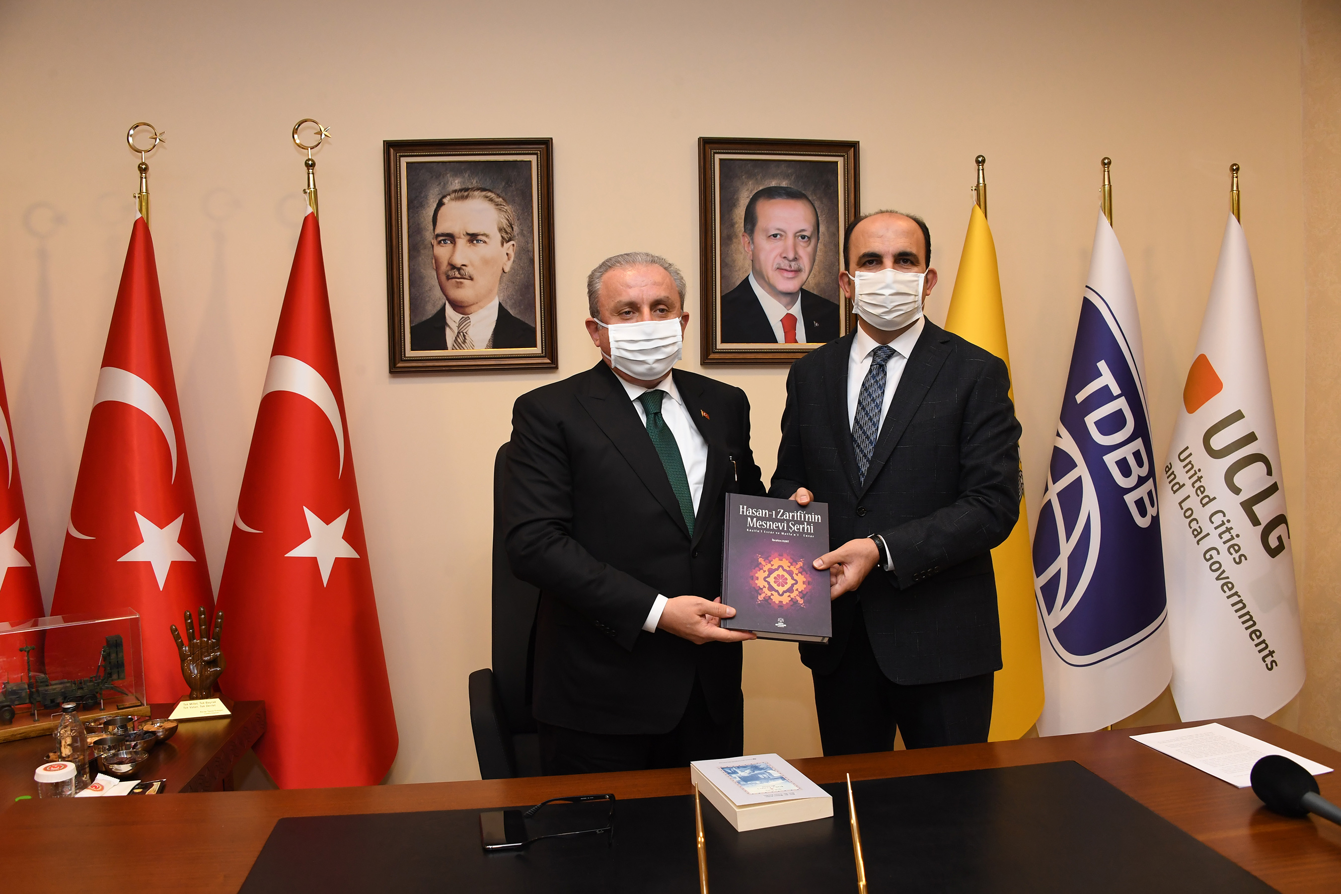 TBMM Başkanı Şentop Başkan Altay'ı Ziyaret Etti