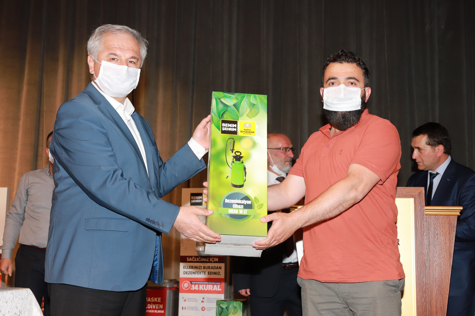 Konya Büyükşehir'den Camilere Hijyen Desteği
