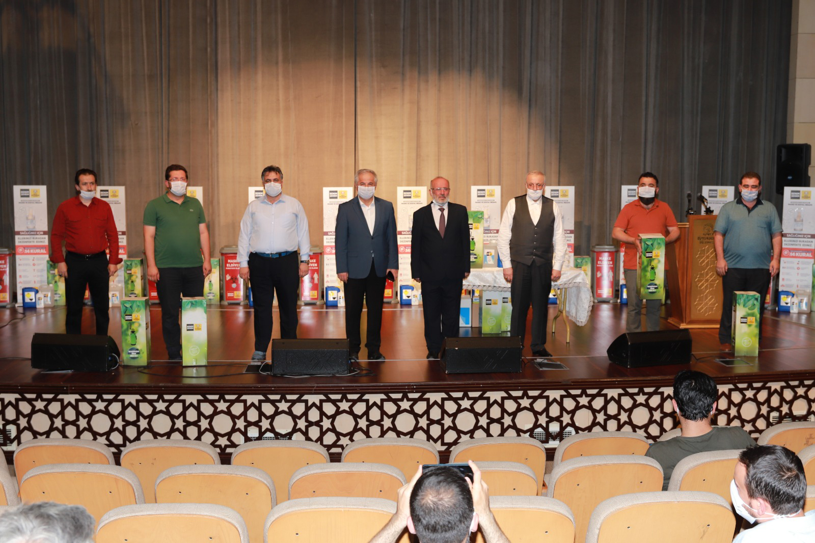 Konya Büyükşehir'den Camilere Hijyen Desteği