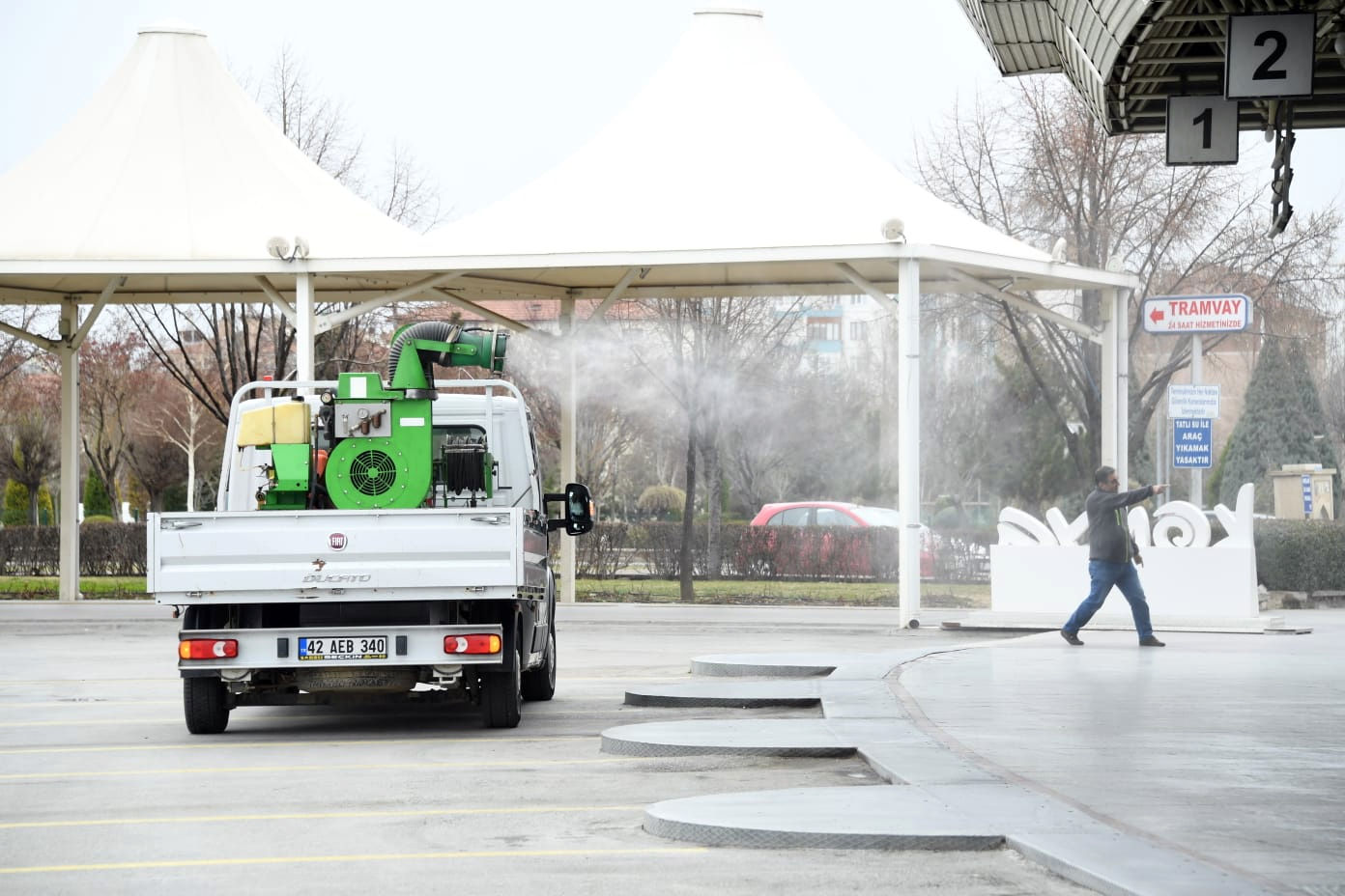 Konya Büyükşehir'den Koronavirüs Tedbirleri 