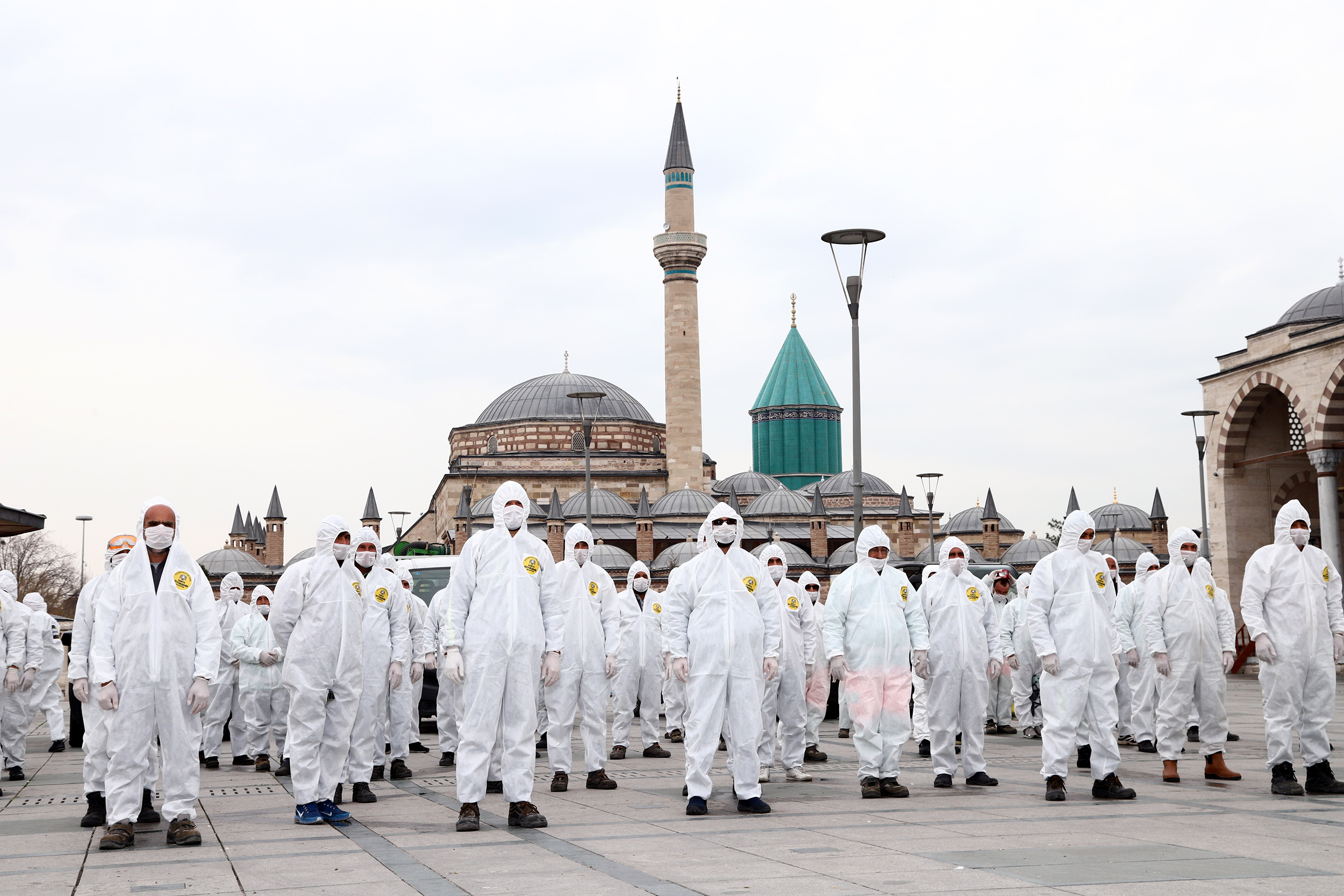 Büyükşehir'den Konya'da Dezenfeksiyon Seferberliği