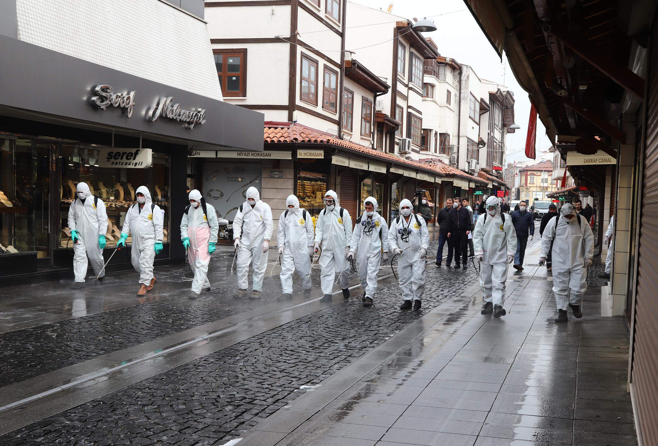 Büyükşehir'den Konya'da Dezenfeksiyon Seferberliği
