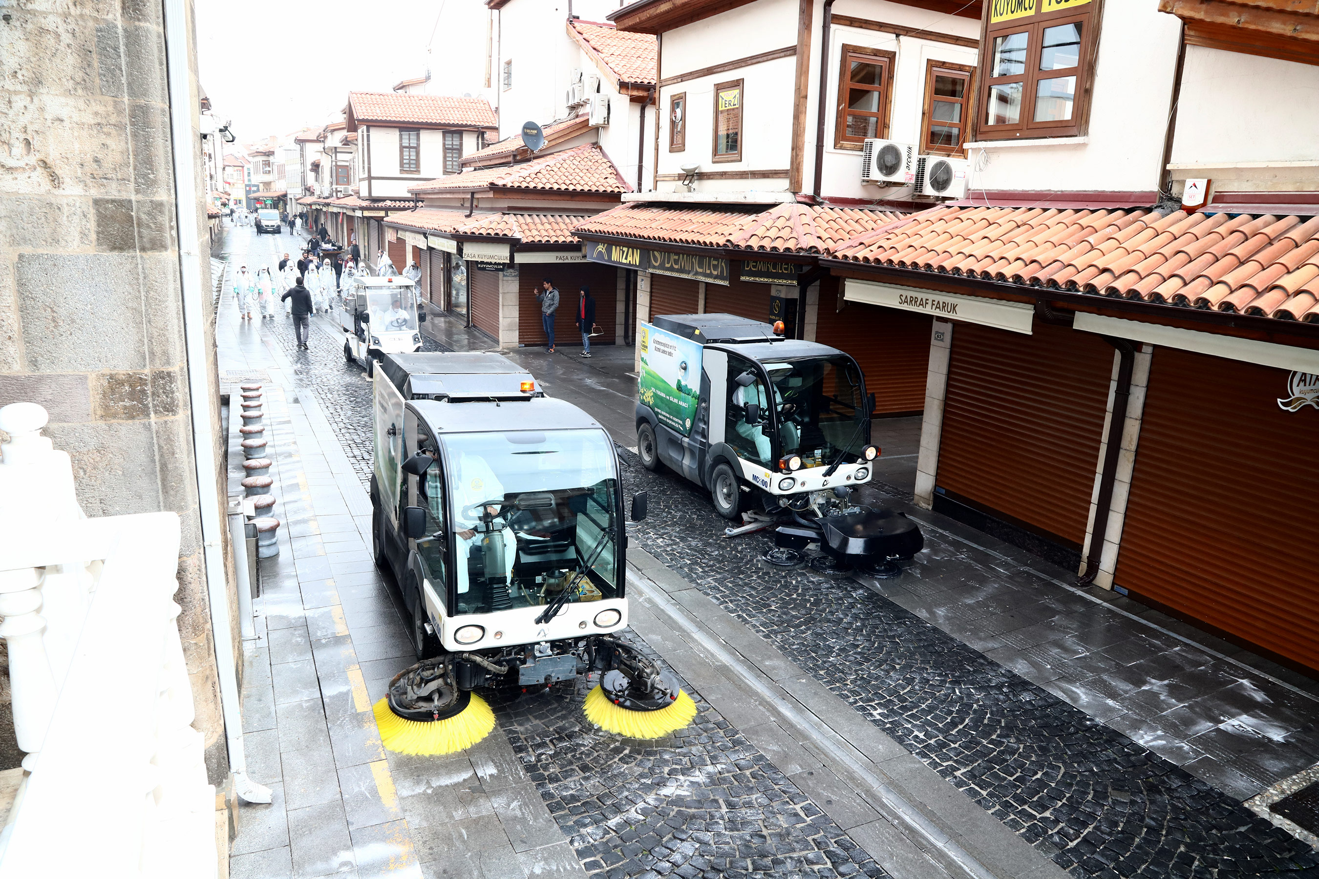 Büyükşehir'den Konya'da Dezenfeksiyon Seferberliği