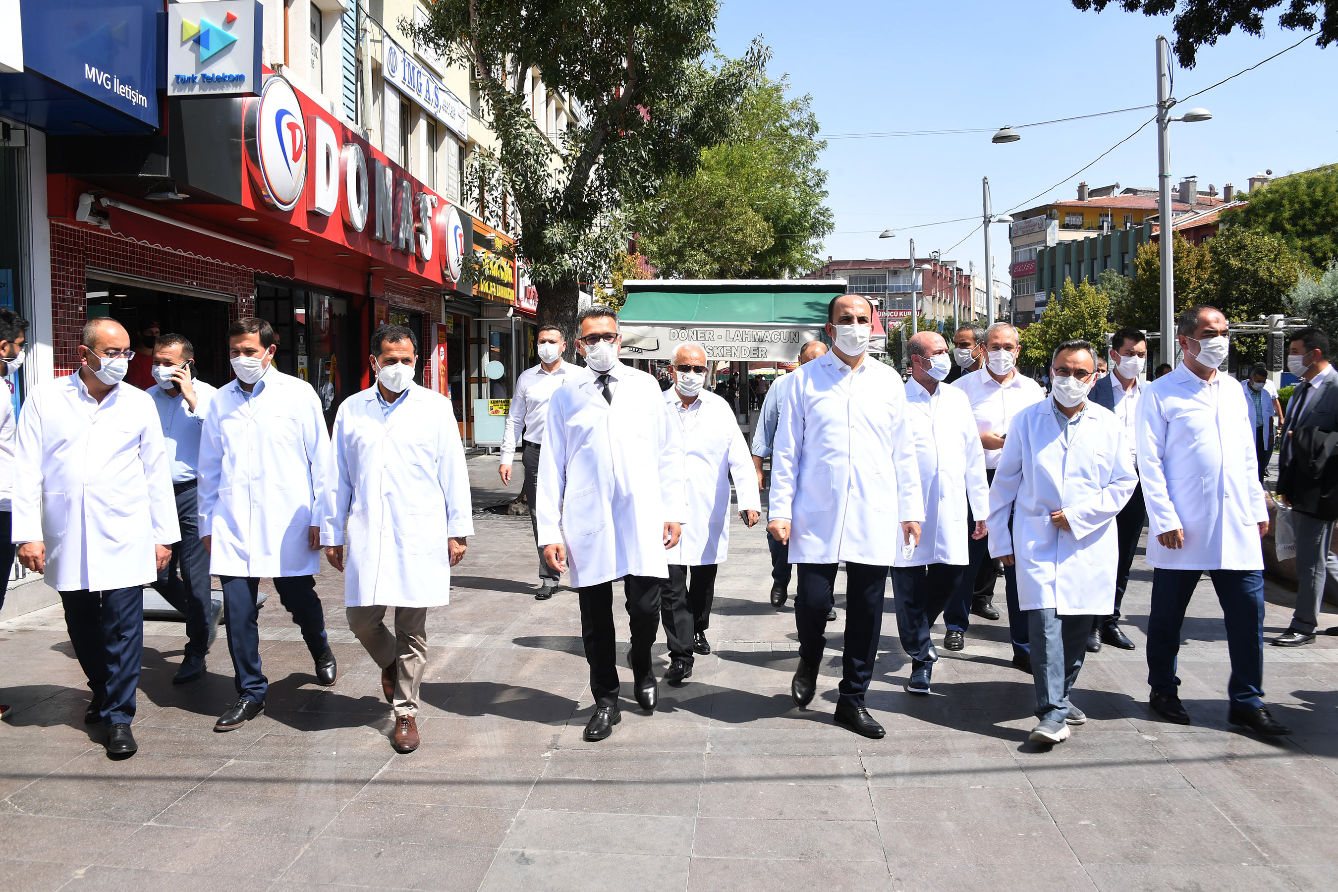 Konya'nın 31 İlçesinde 4 Bin Kişilik Ekiple Maske, Mesafe ve Hijyen Seferberliği