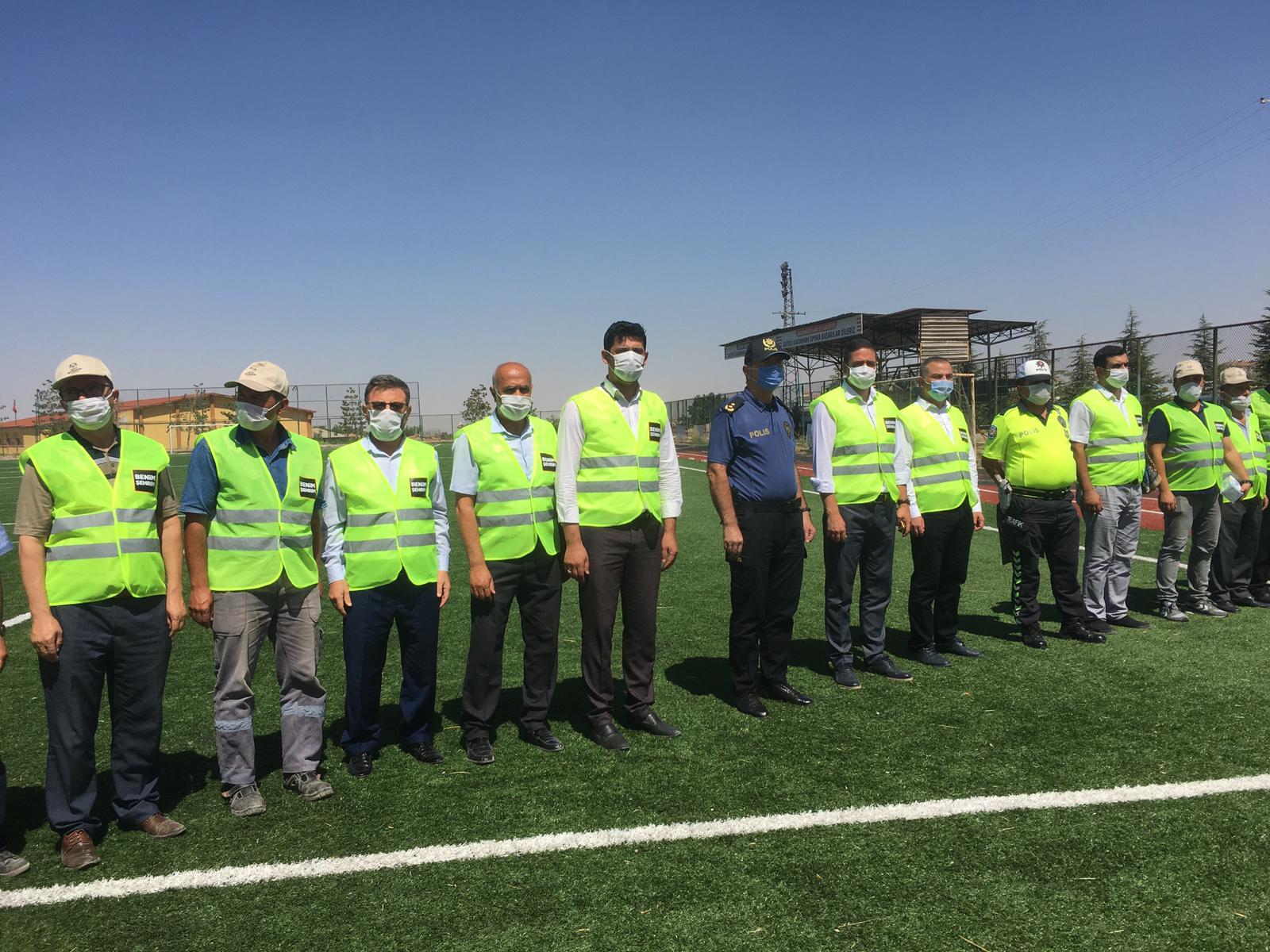 Konya'nın 31 İlçesinde 4 Bin Kişilik Ekiple Maske, Mesafe ve Hijyen Seferberliği