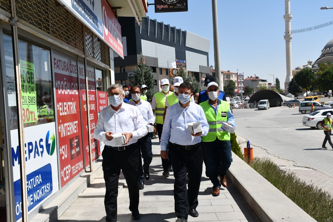 Konya'nın 31 İlçesinde 4 Bin Kişilik Ekiple Maske, Mesafe ve Hijyen Seferberliği