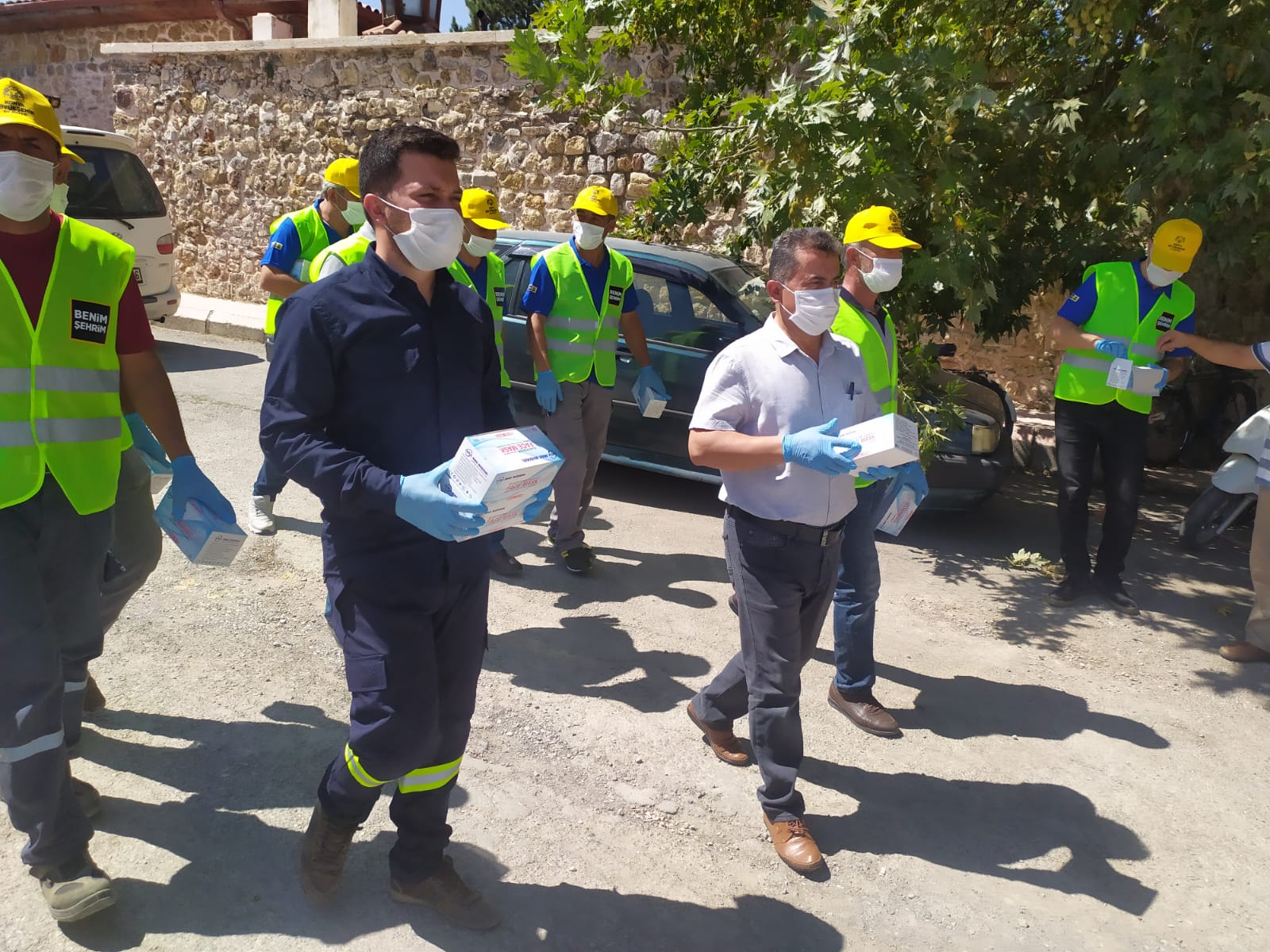 Konya'nın 31 İlçesinde 4 Bin Kişilik Ekiple Maske, Mesafe ve Hijyen Seferberliği