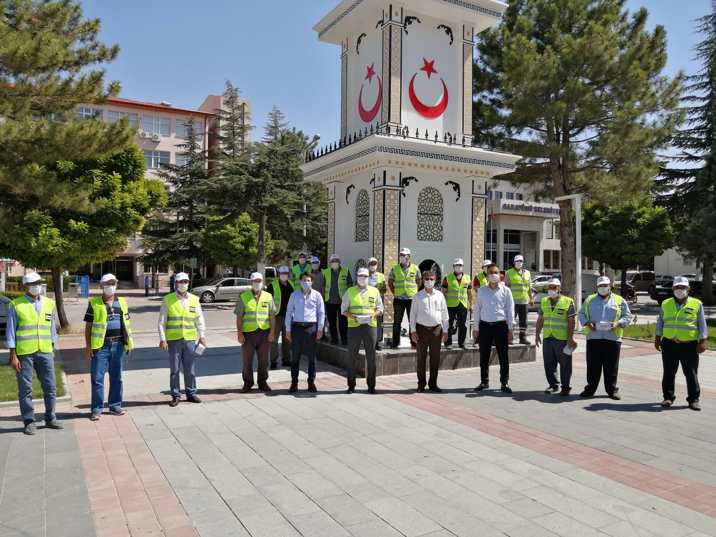 Konya'nın 31 İlçesinde 4 Bin Kişilik Ekiple Maske, Mesafe ve Hijyen Seferberliği