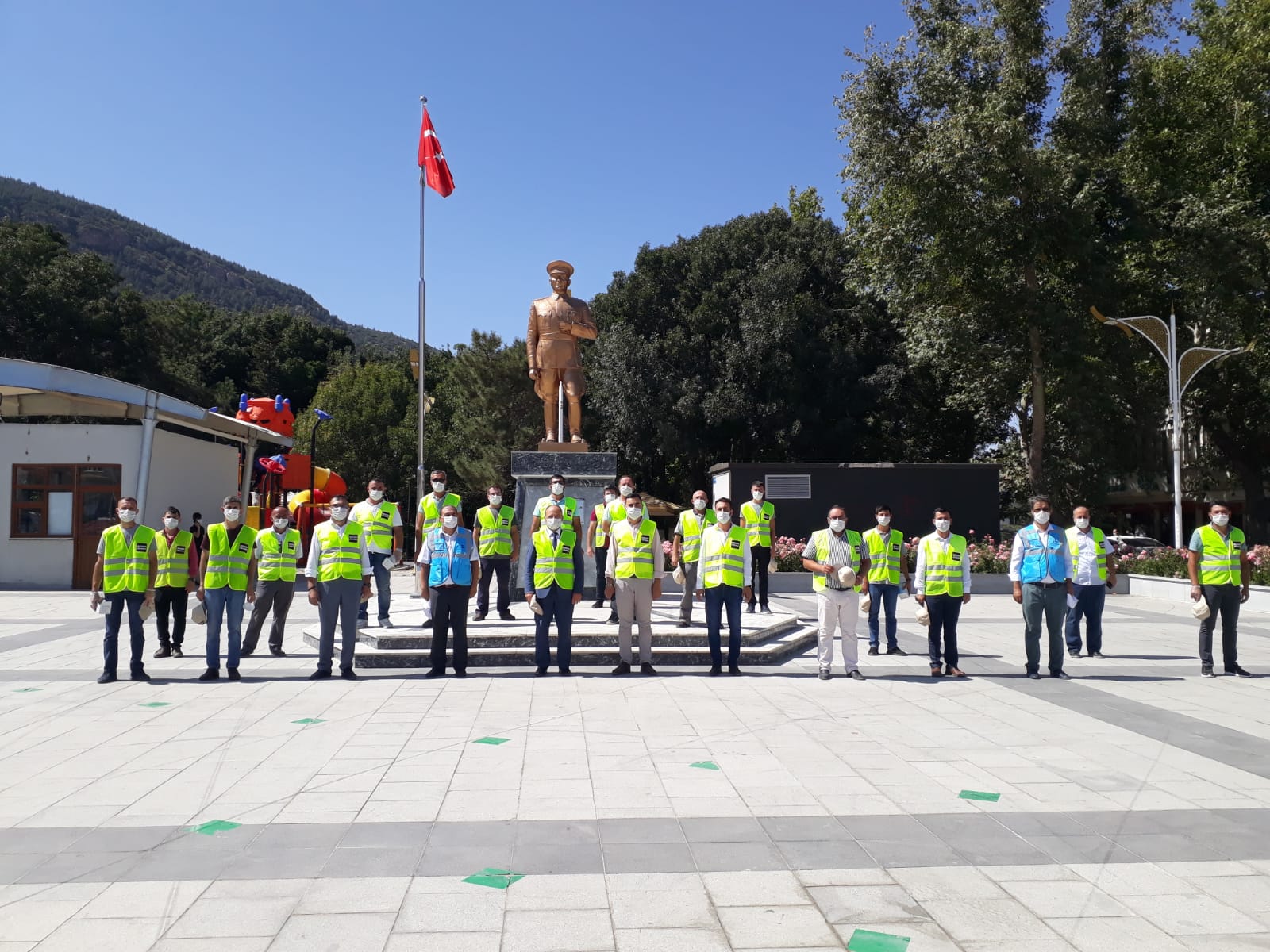 Konya'nın 31 İlçesinde 4 Bin Kişilik Ekiple Maske, Mesafe ve Hijyen Seferberliği