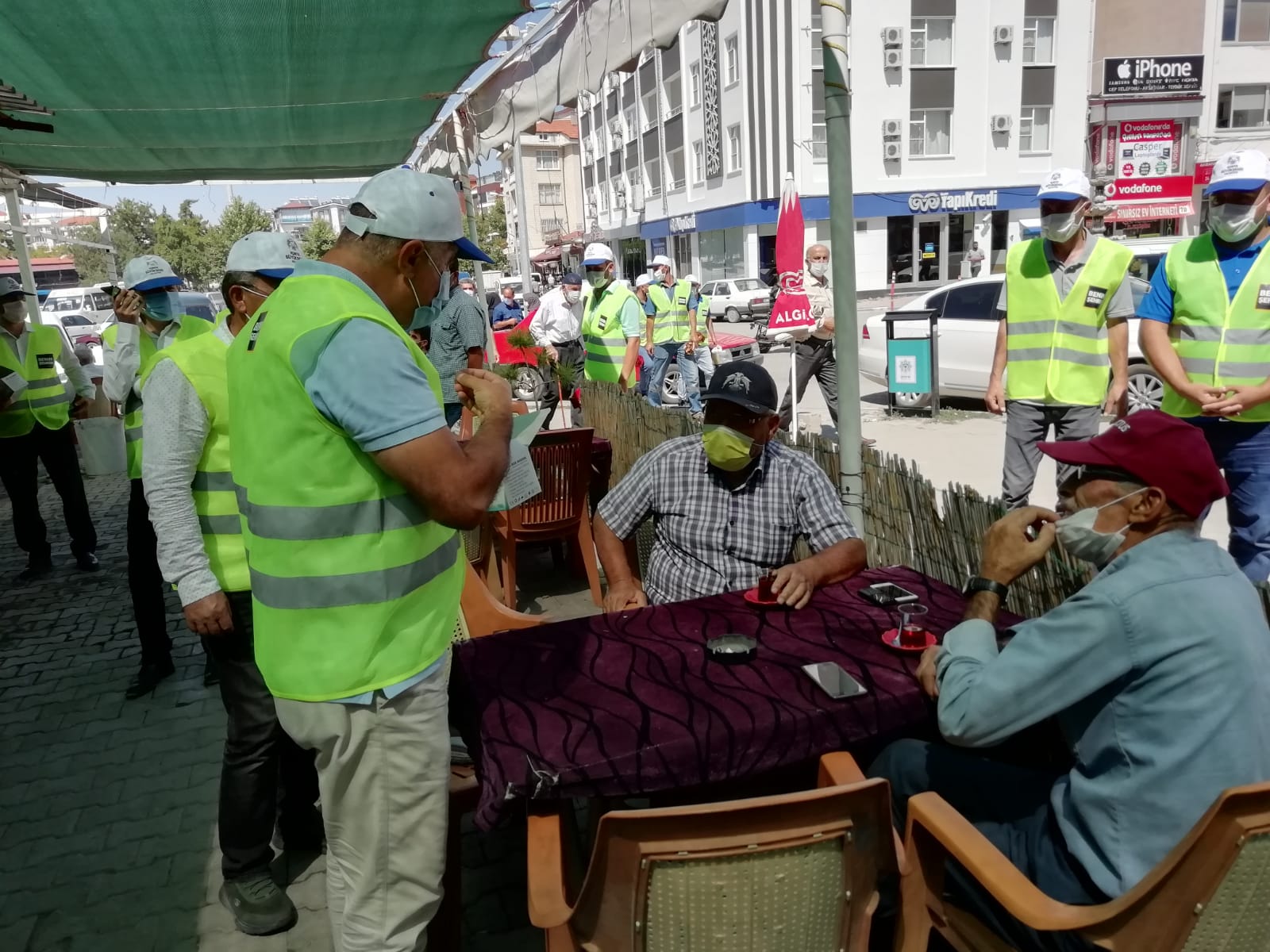 Konya'nın 31 İlçesinde 4 Bin Kişilik Ekiple Maske, Mesafe ve Hijyen Seferberliği