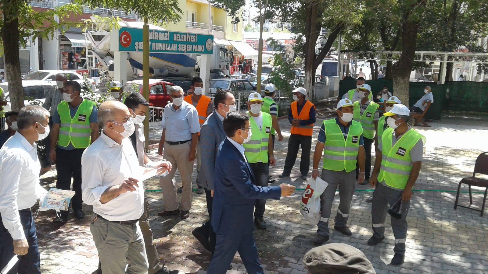 Konya'nın 31 İlçesinde 4 Bin Kişilik Ekiple Maske, Mesafe ve Hijyen Seferberliği