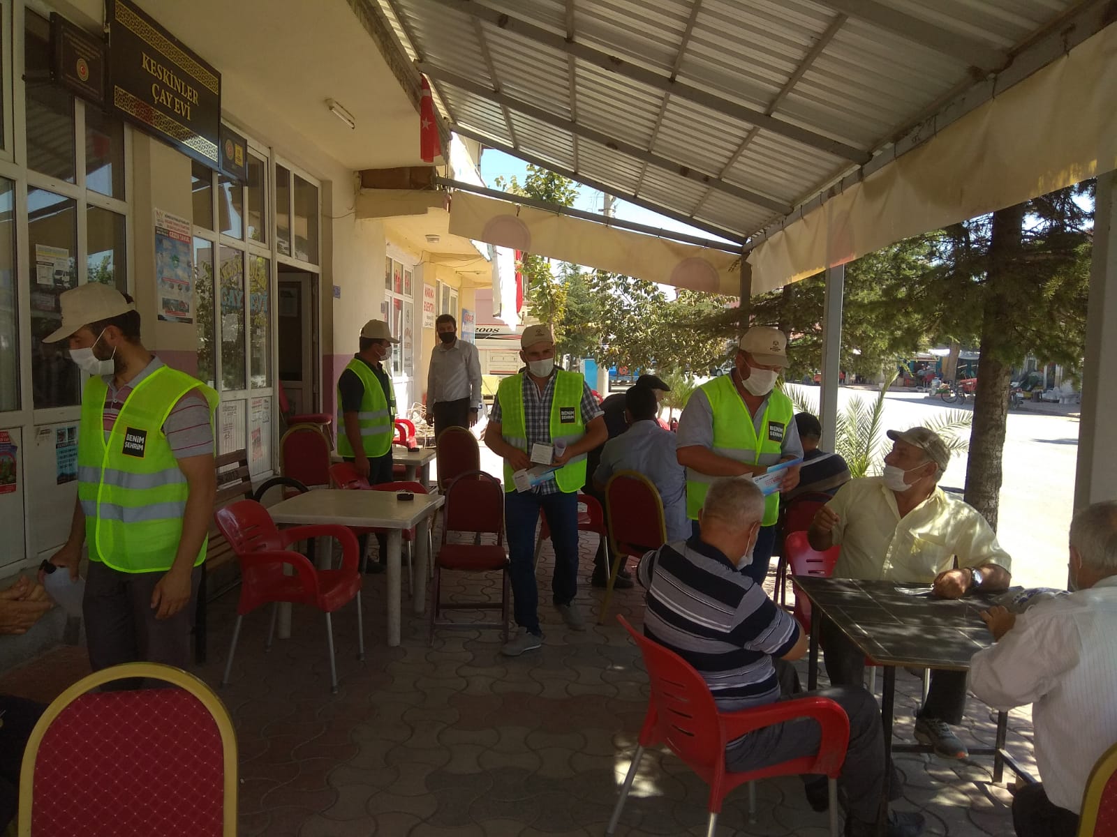 Konya'nın 31 İlçesinde 4 Bin Kişilik Ekiple Maske, Mesafe ve Hijyen Seferberliği