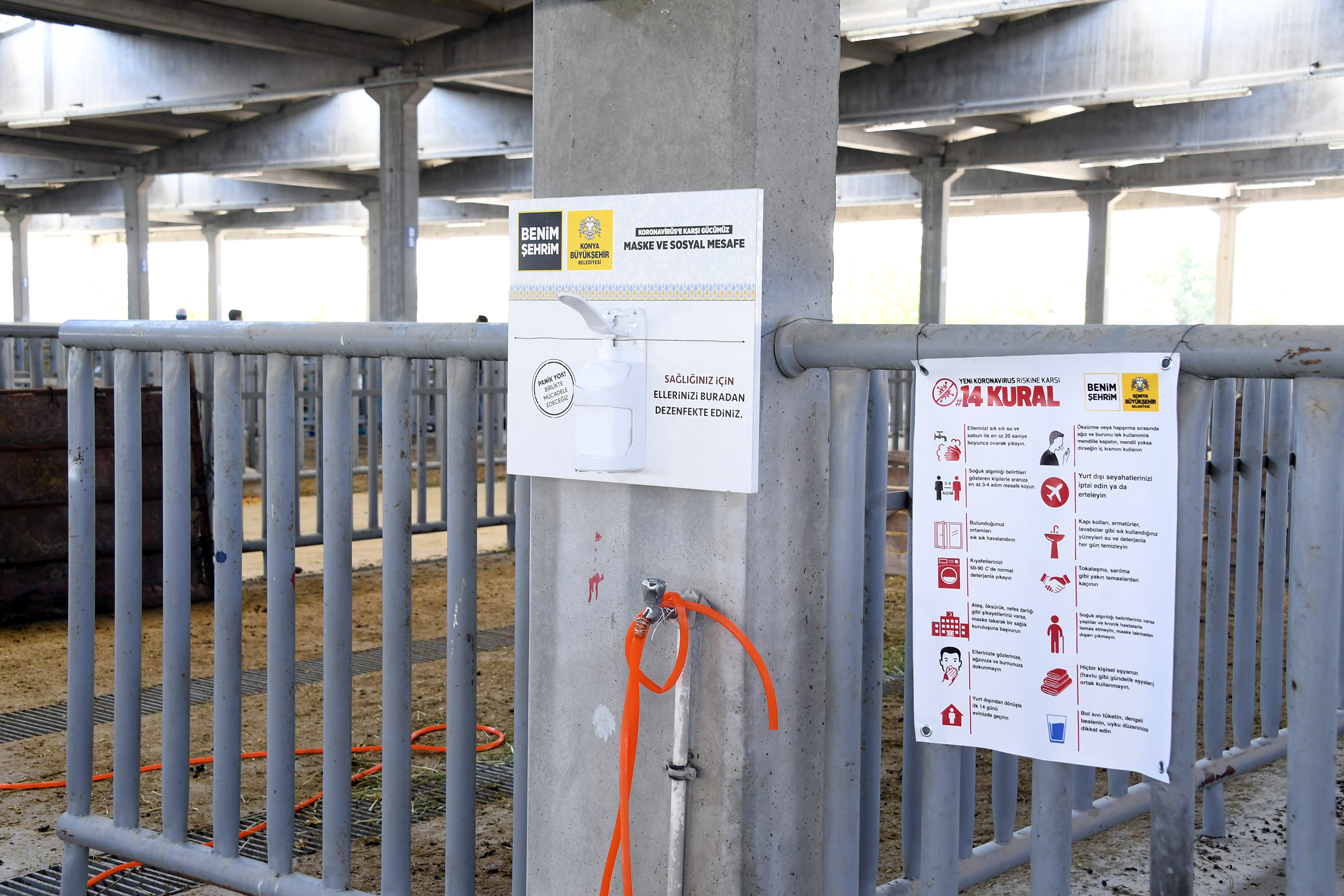 Hayvan Park ve Pazar Yeri Tesislerinde Kurbanlık Satışları Güvenle Yapılıyor
