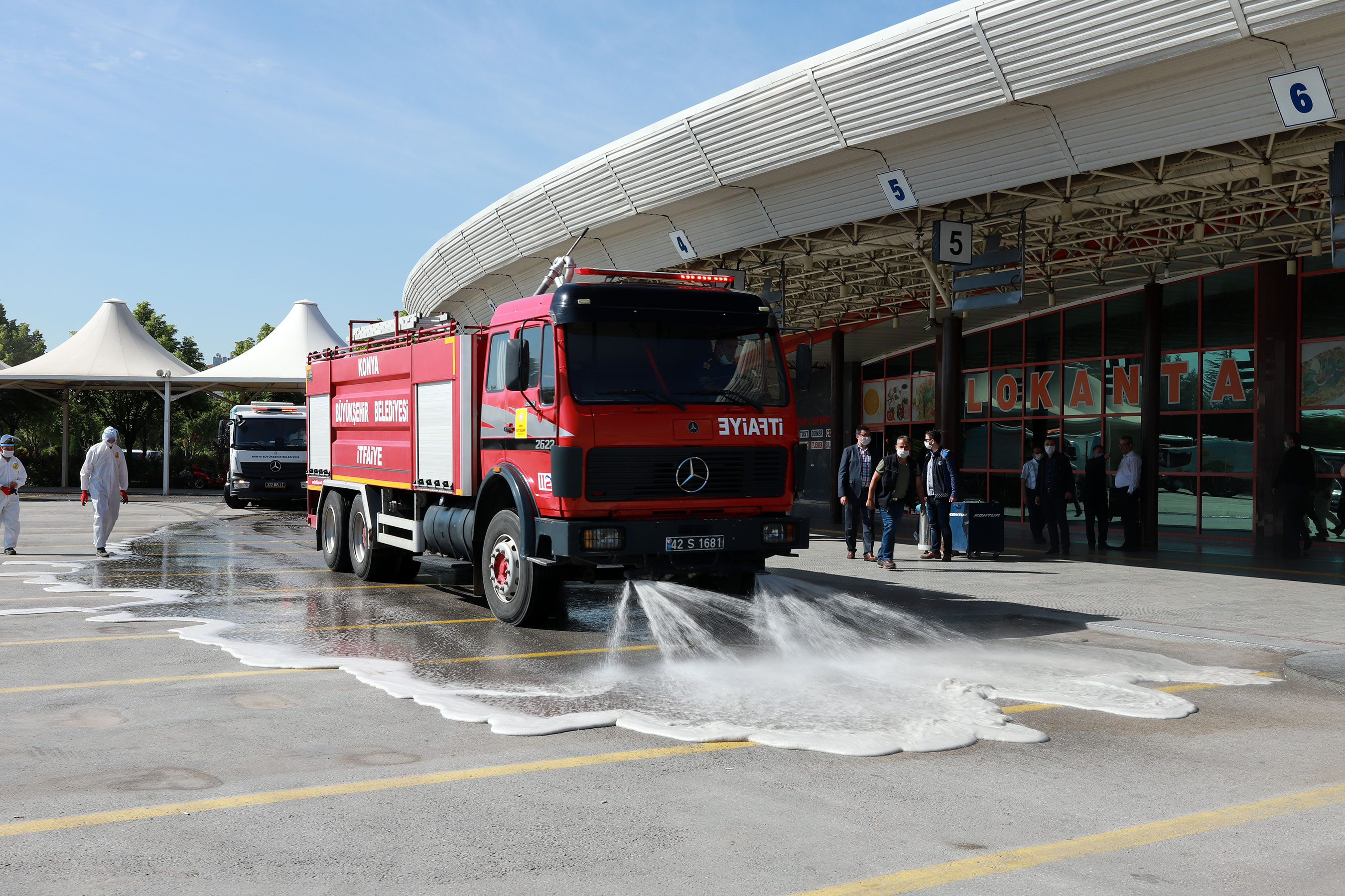Konya'daki Otogarlar Yeni Normale Uygun Hizmete Başladı