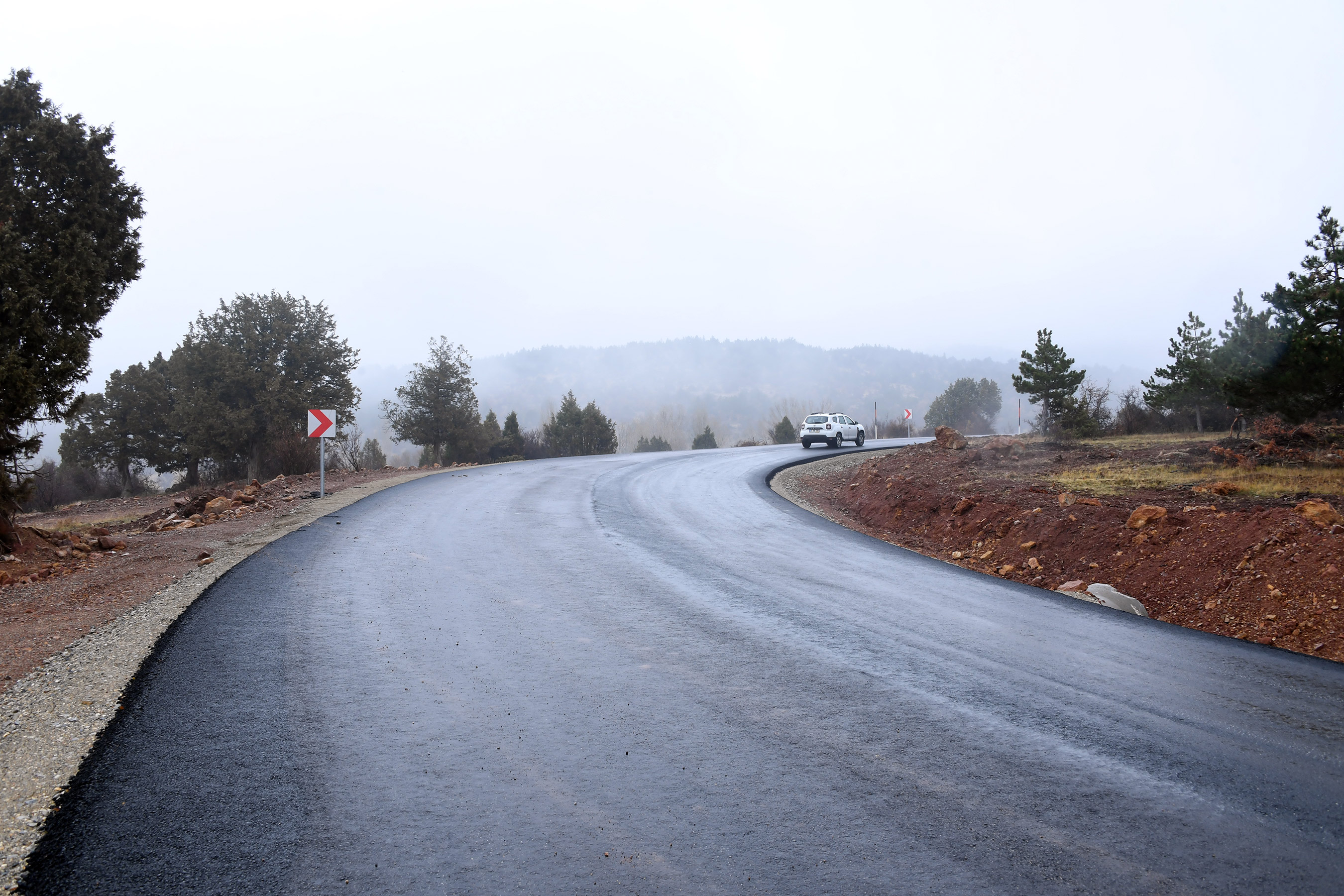 Derbent Aladağ Yolu Tamamlandı
