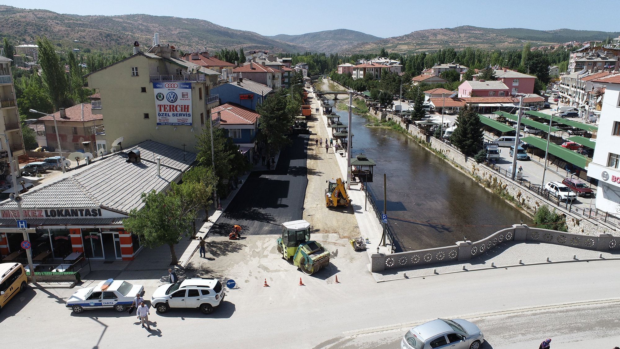 Bozkır Yollarına Büyükşehir Standardı 