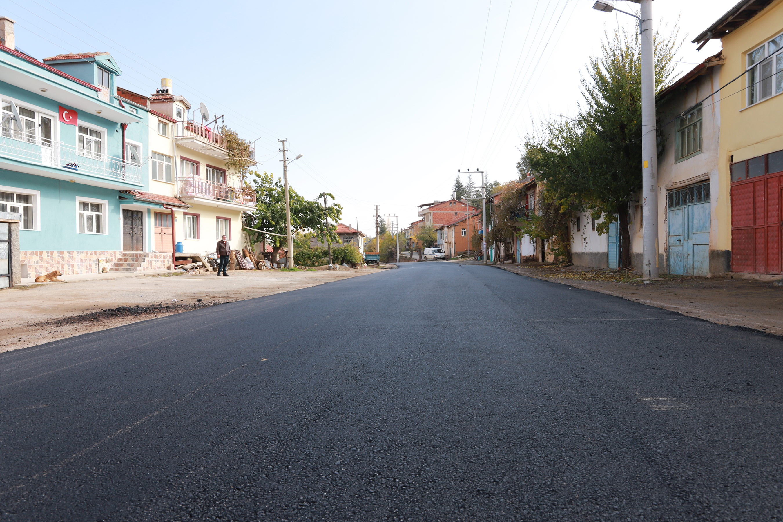Büyükşehir'den Doğanhisar'da Asfalt Çalışması