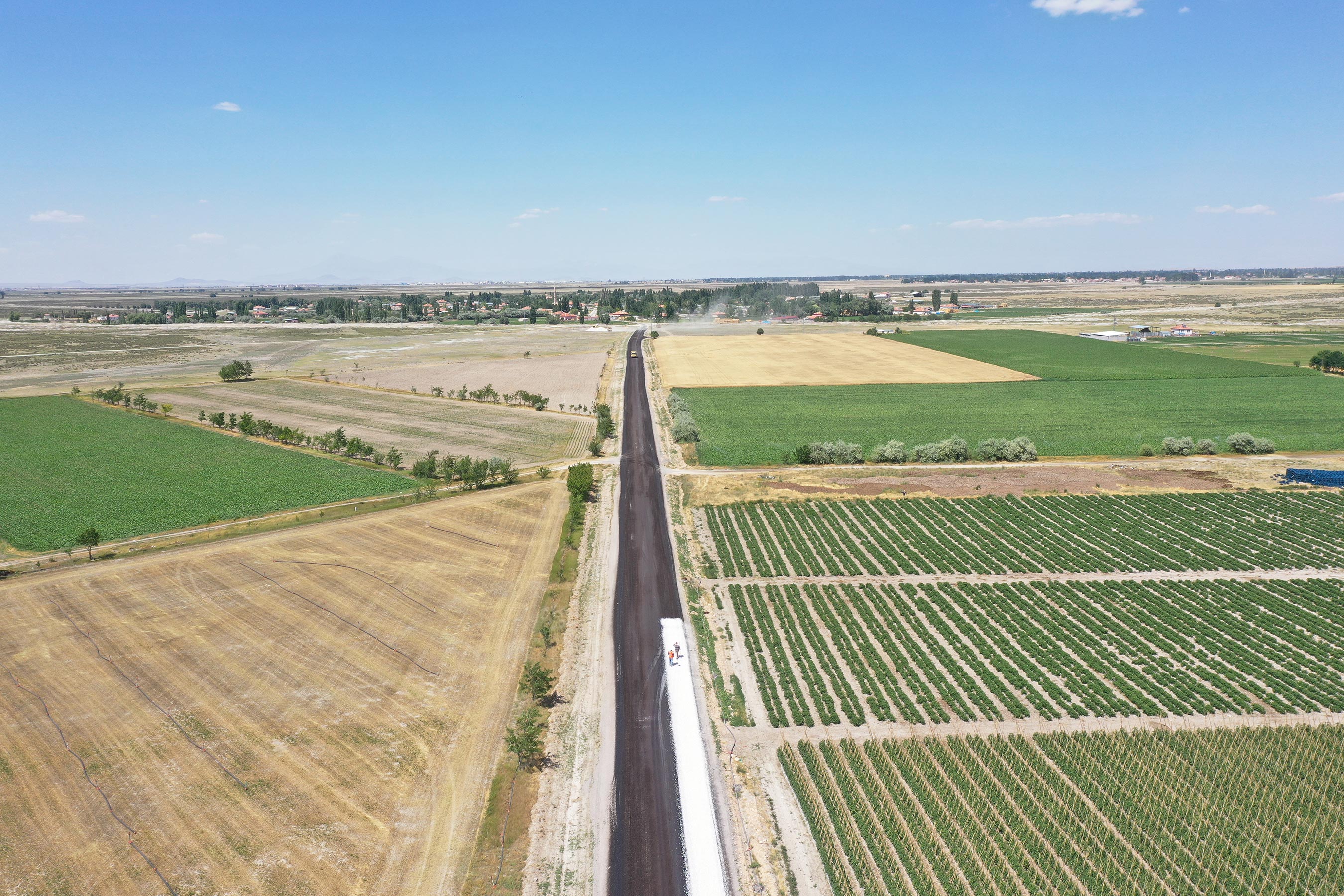 Büyükşehir'den Ereğli'ye 165 Kilometre Mahalle Yolu
