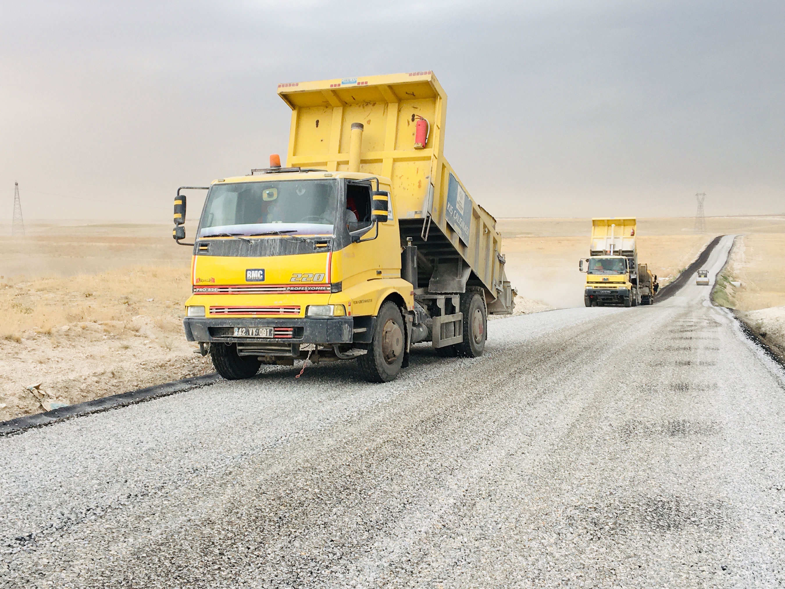 Kadınhanı'nda 148 Kilometre Mahalle Yolu Yenilendi
