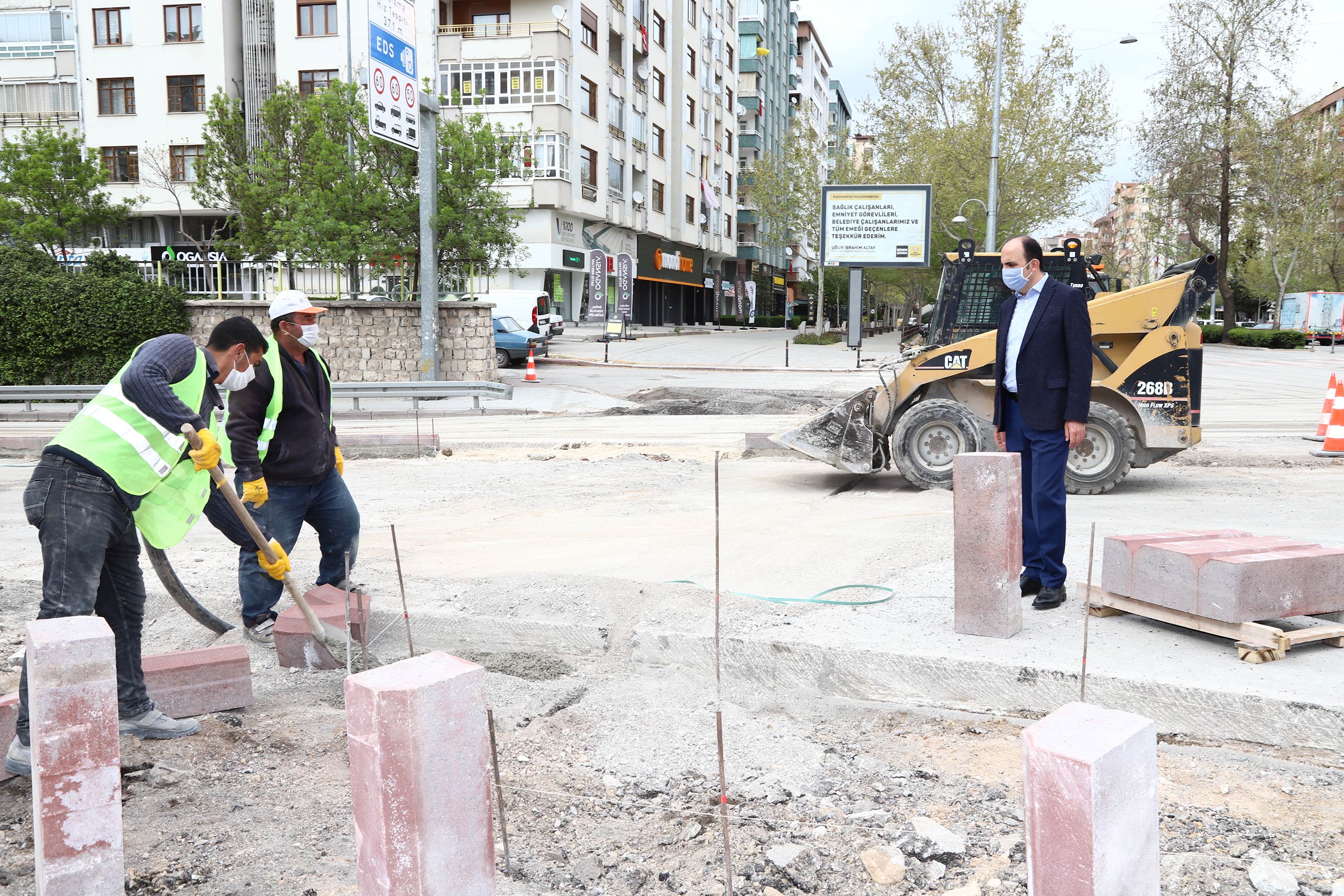 Başkan Altay: Hemşehrilerimiz Evdeyken Trafiği Rahatlatacak Dokunuşlar Yapıyoruz 