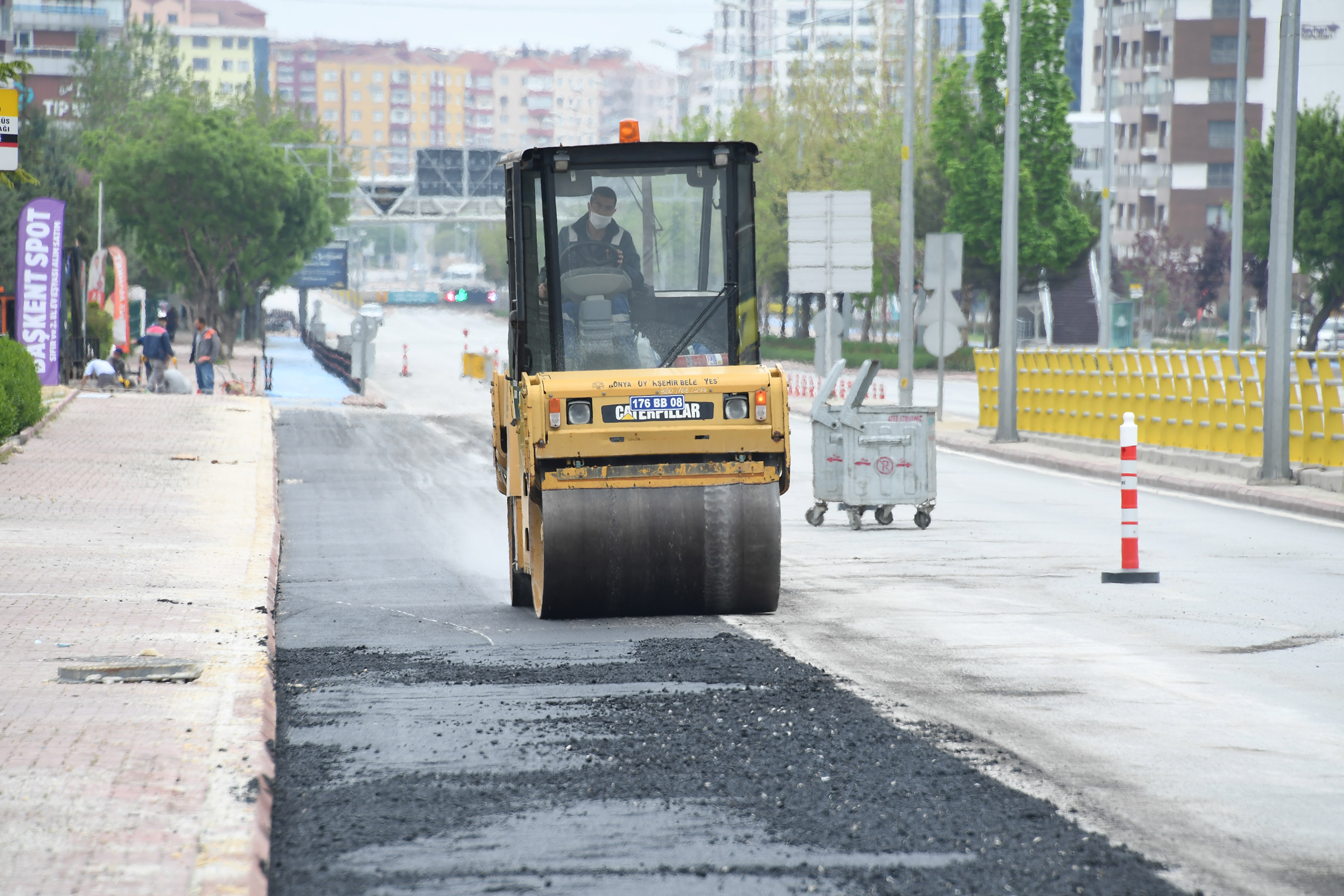 Konyalılar Evdeyken Yoğun Kavşaklarda Düzenleme Yapıyoruz 