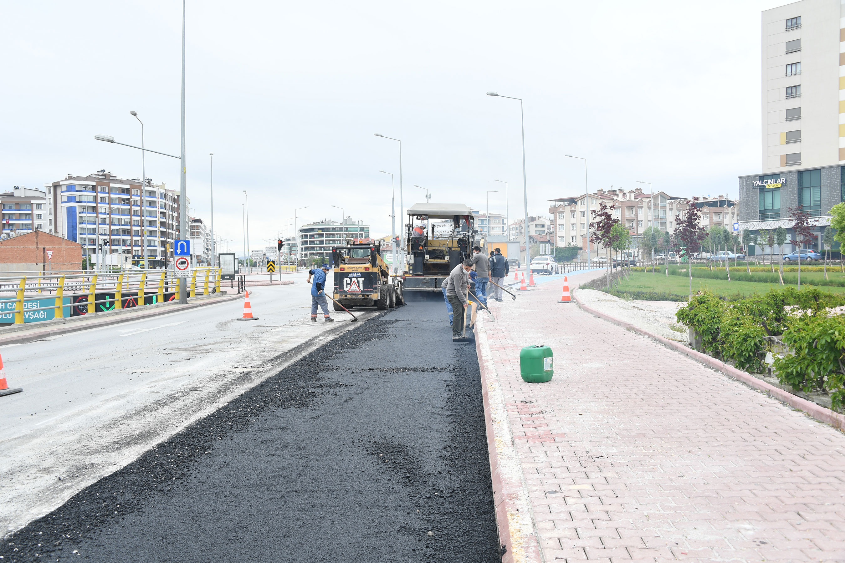 Konyalılar Evdeyken Yoğun Kavşaklarda Düzenleme Yapıyoruz 