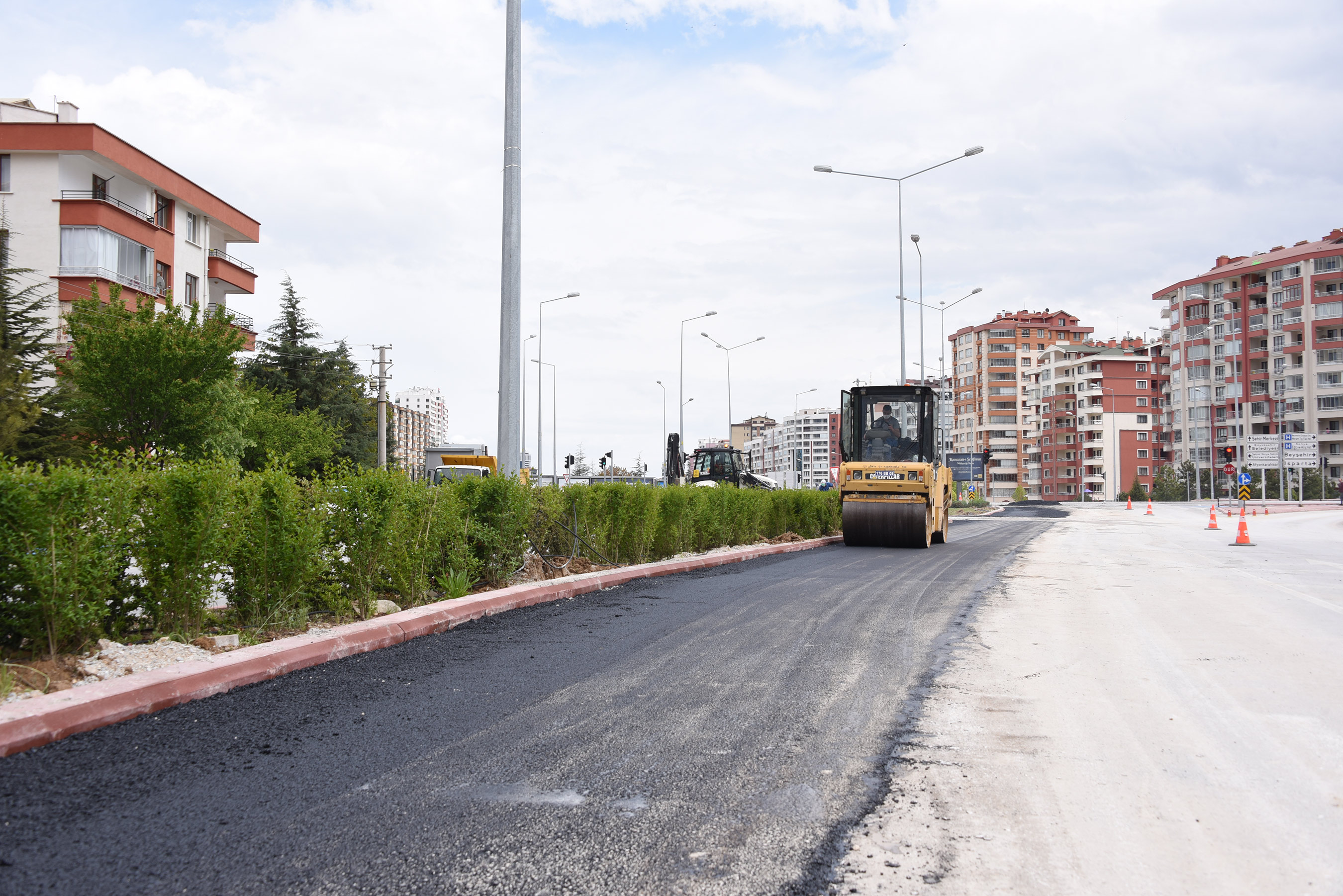 Konyalılar Evdeyken Yoğun Kavşaklarda Düzenleme Yapıyoruz 