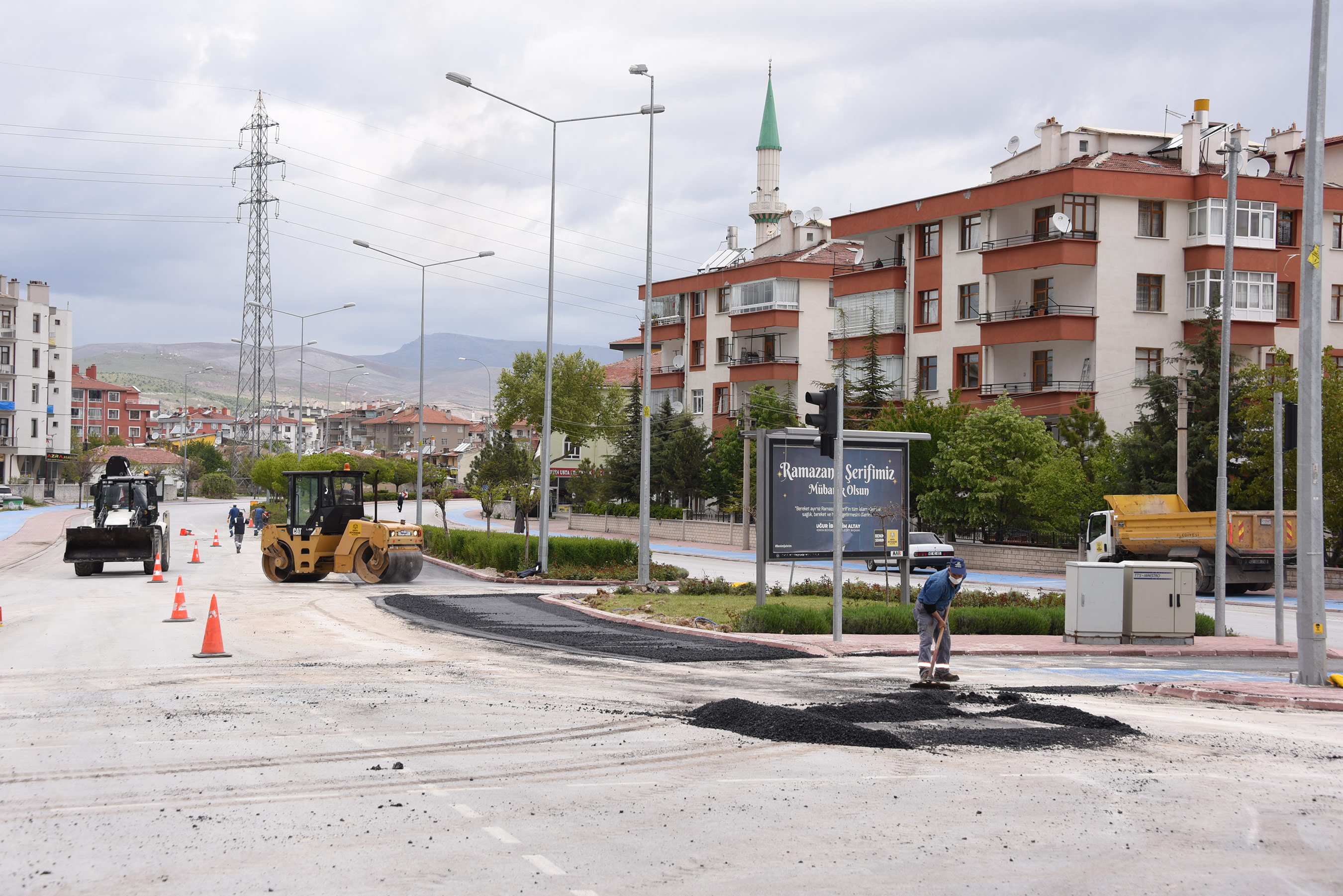 Konyalılar Evdeyken Yoğun Kavşaklarda Düzenleme Yapıyoruz 