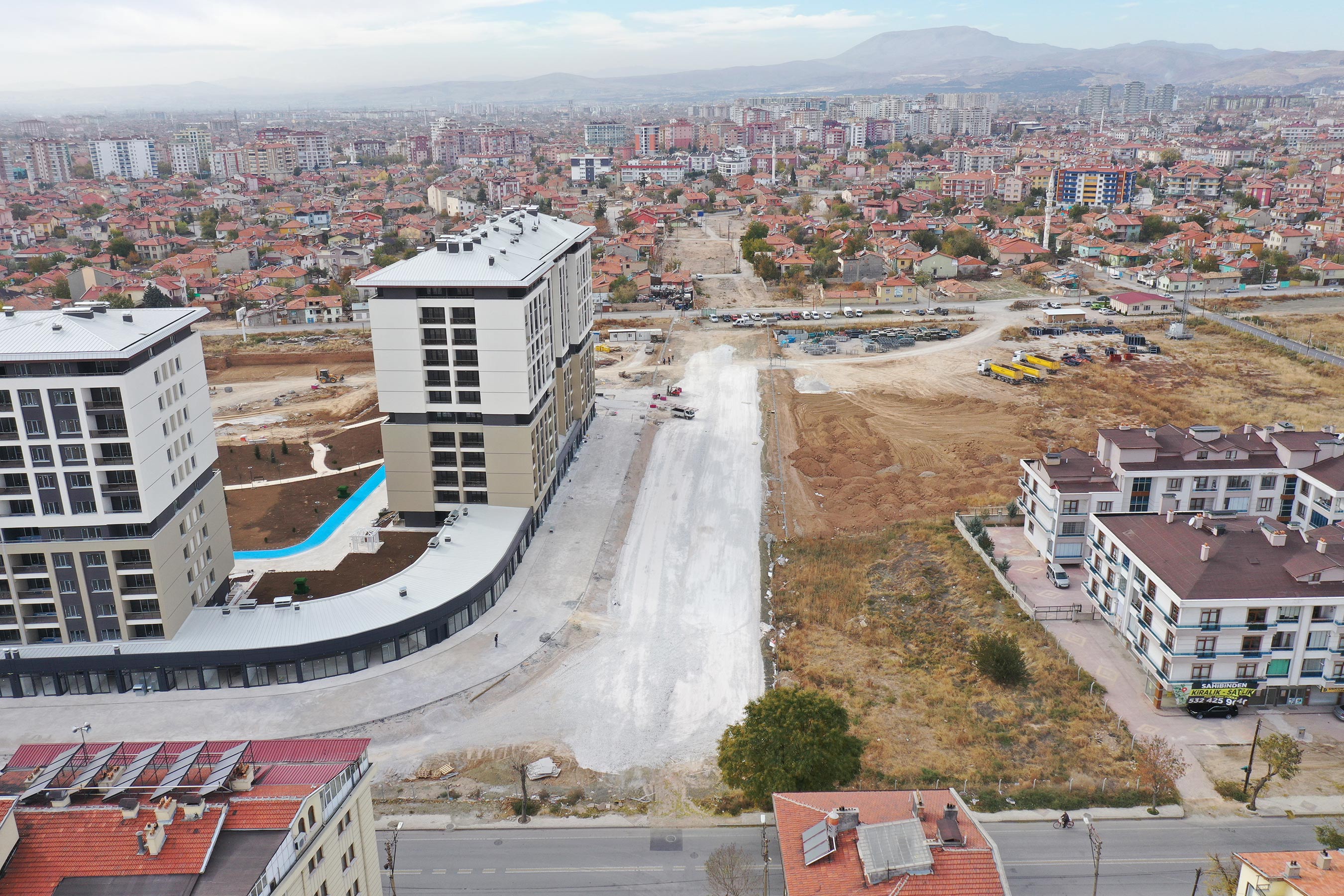 Büyükşehir'den Meram'a Yeni Bir Cadde 