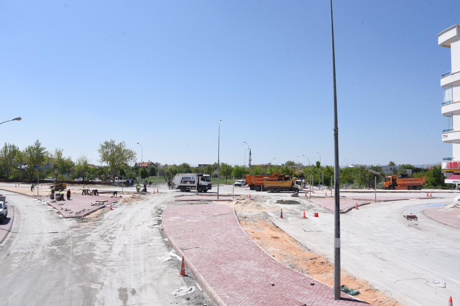 Konya Büyükşehir Trafiği Rahatlatacak Düzenlemelere Devam Ediyor