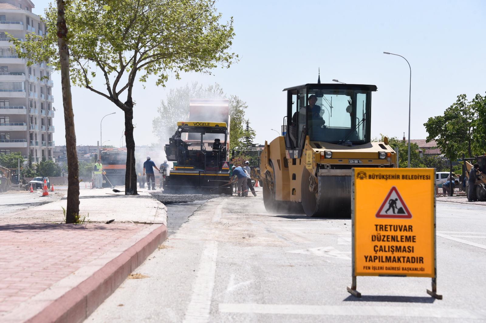 Konya Büyükşehir Trafiği Rahatlatacak Düzenlemelere Devam Ediyor