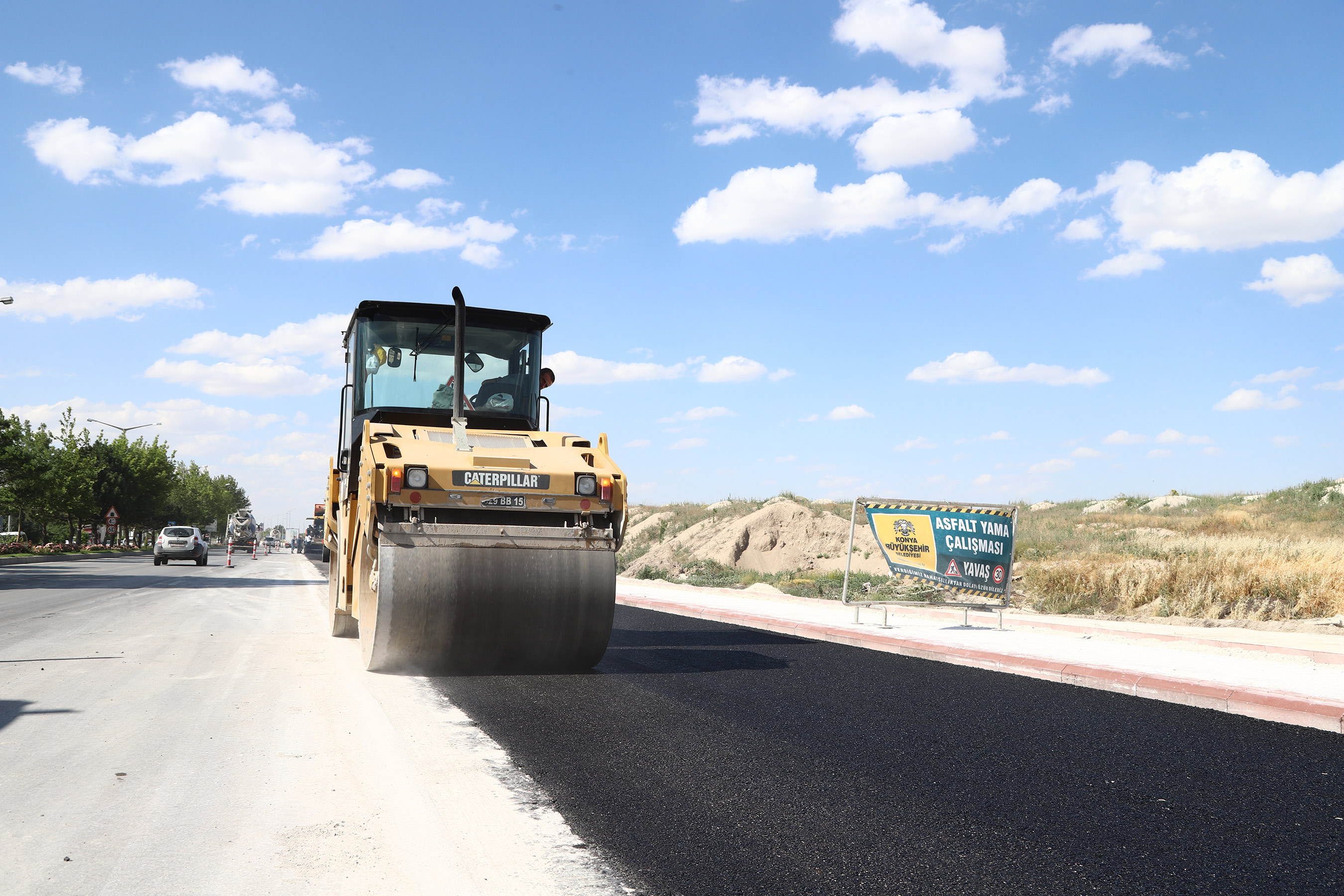 Şehir Hastanesi'nin Ana Giriş Yolu Tamamlandı