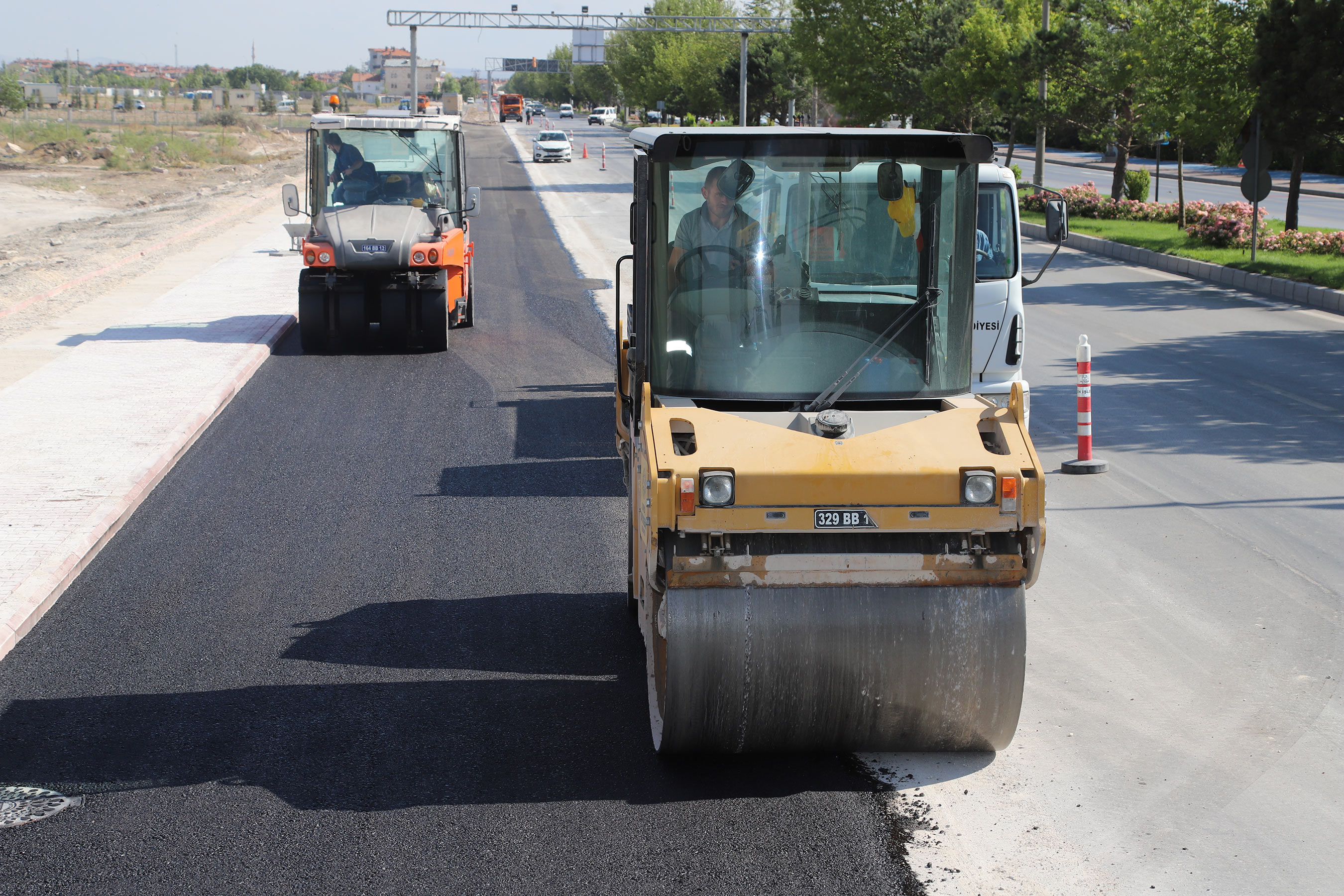 Şehir Hastanesi'nin Ana Giriş Yolu Tamamlandı