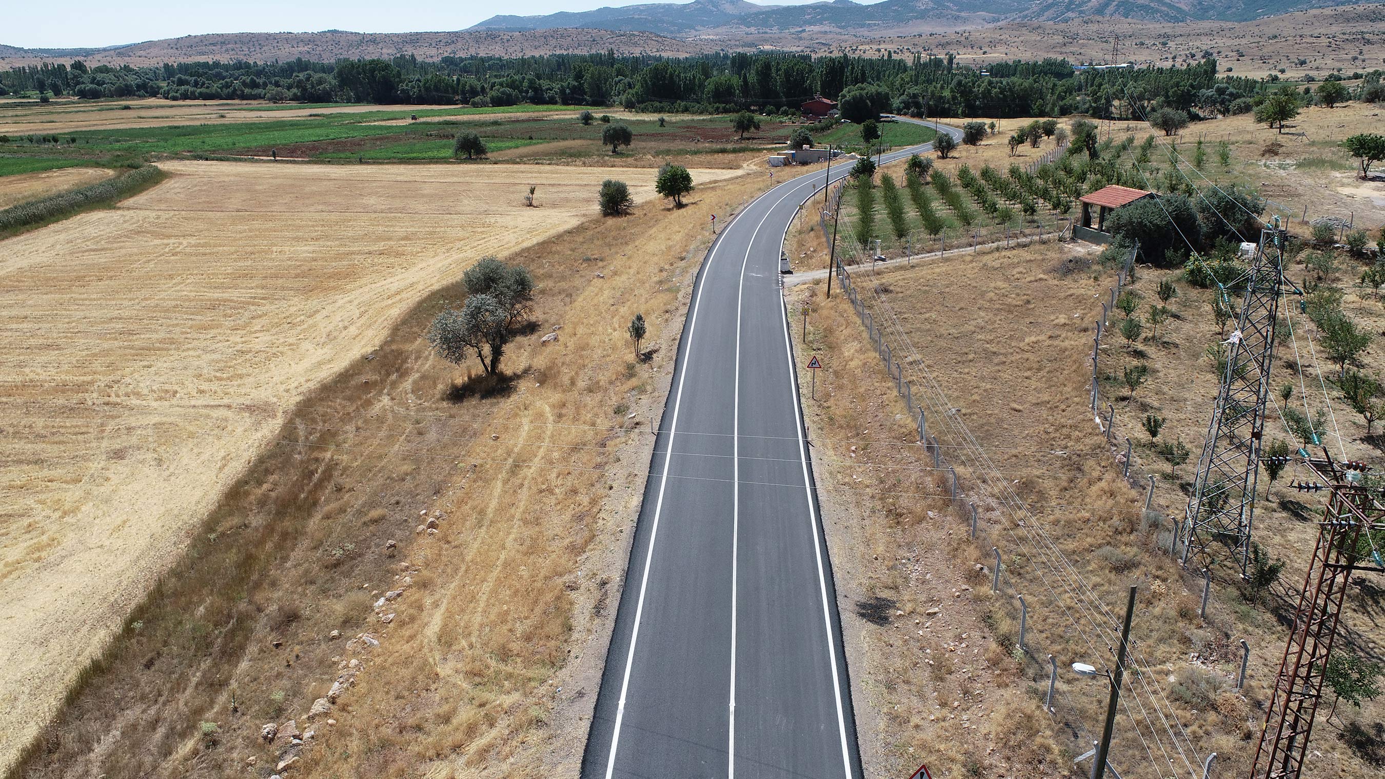 İlçelerimize 2020'de 380 Kilometre Yol Yaptık