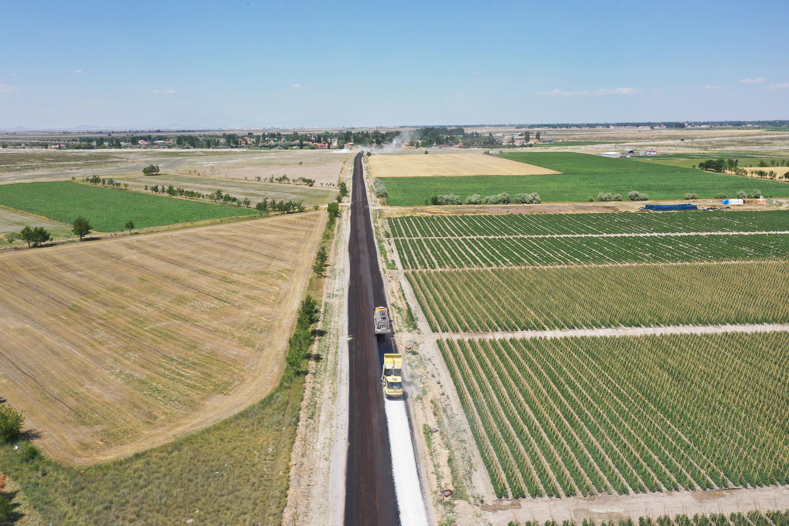 İlçelerimize 2020'de 380 Kilometre Yol Yaptık